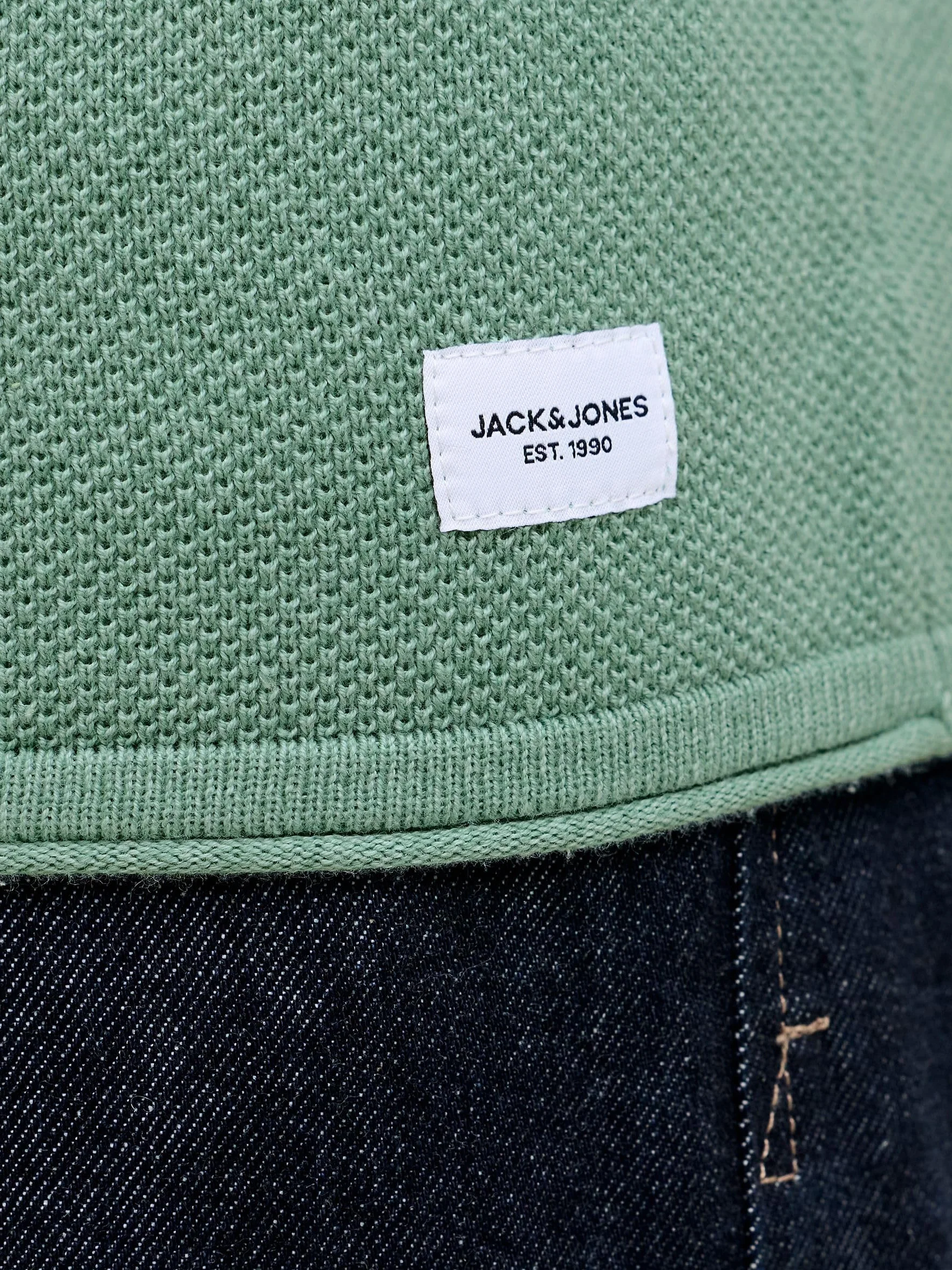 JACK & JONES Knitted Pullover Plain Knitted Pullover