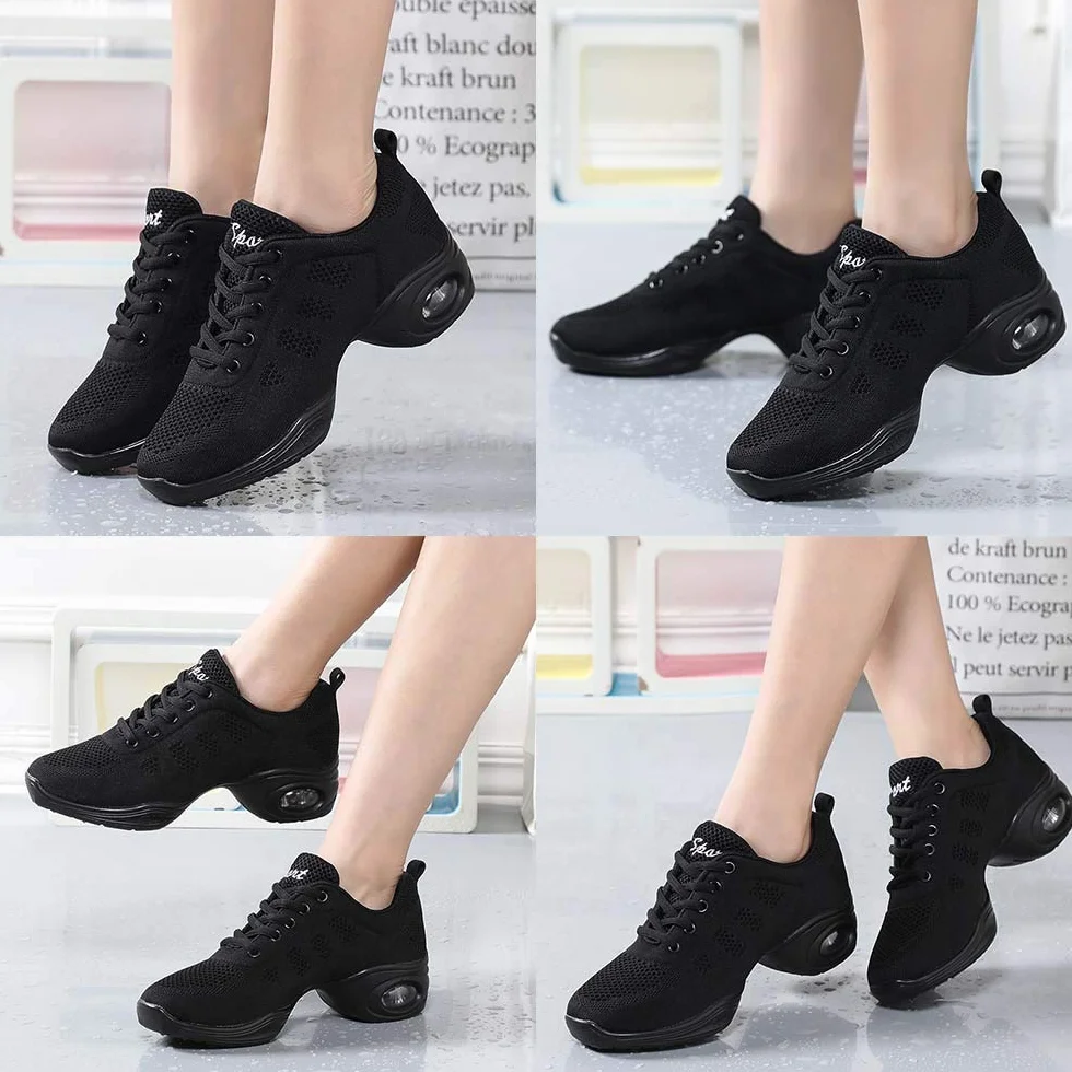 CERYTHRINA Zapatos de jazz para mujer con plataforma