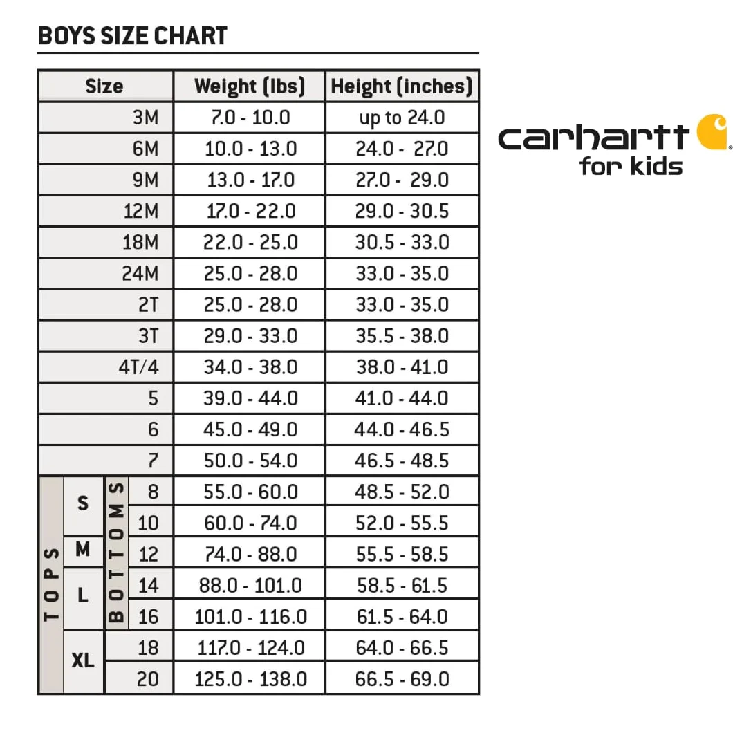 Carhartt Sudadera con Capucha de Forro Polar para niña