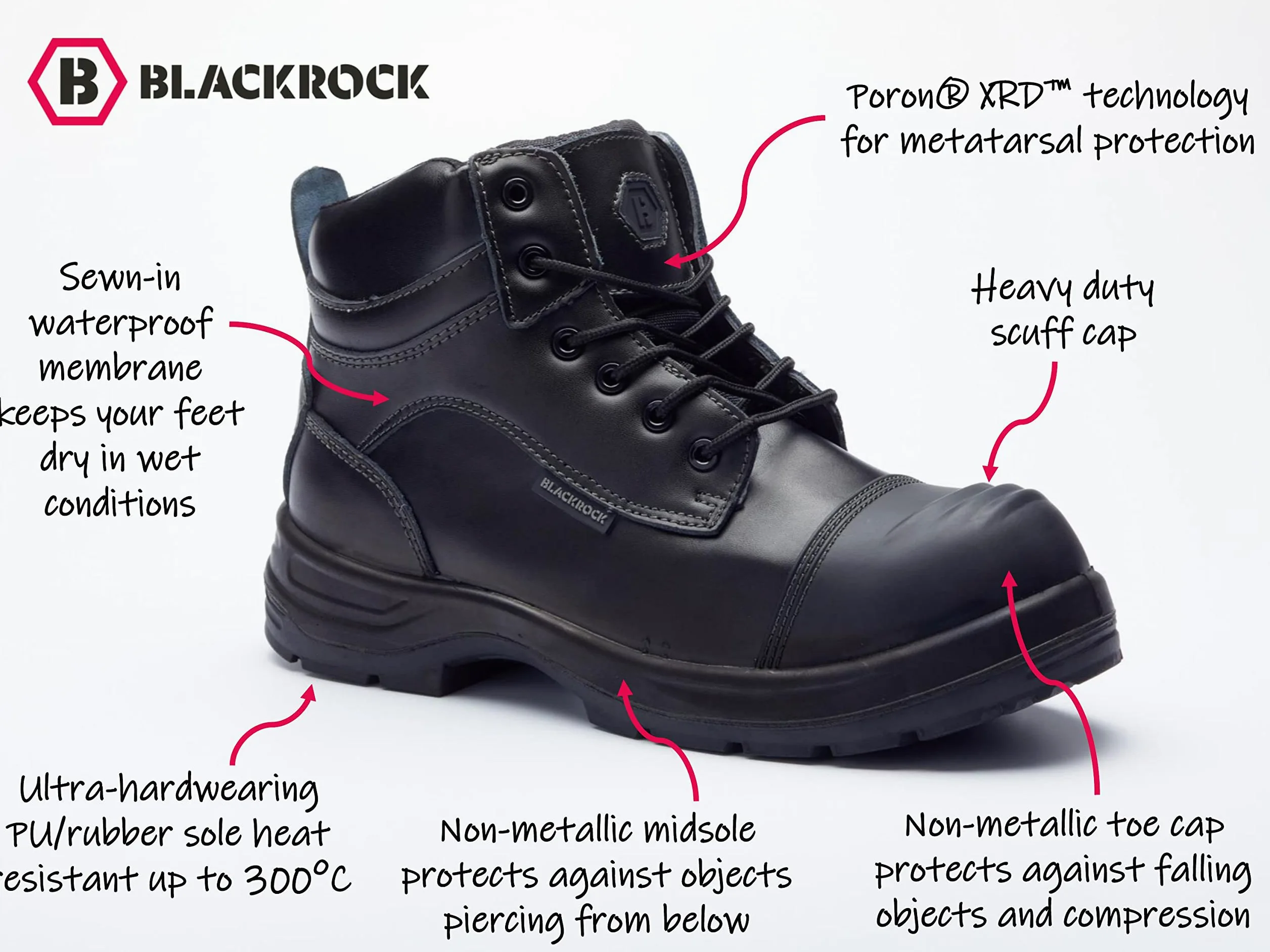Non-Metallic Lincoln Metatarsal Boot