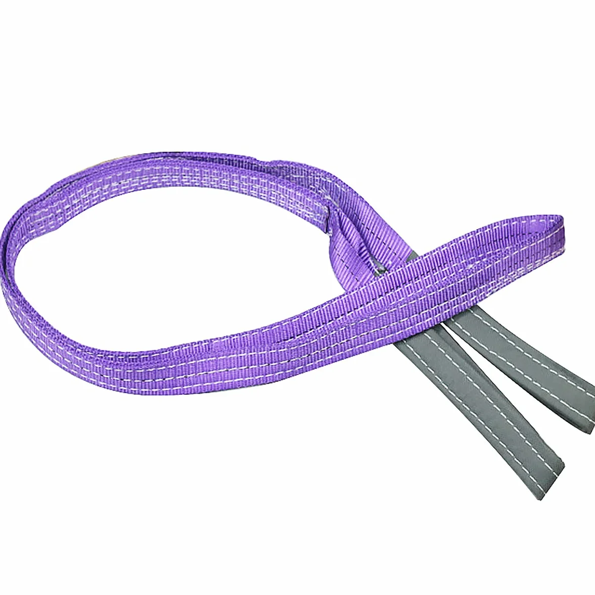 Correa de elevación de poliéster dúplex 1T 1M Morado