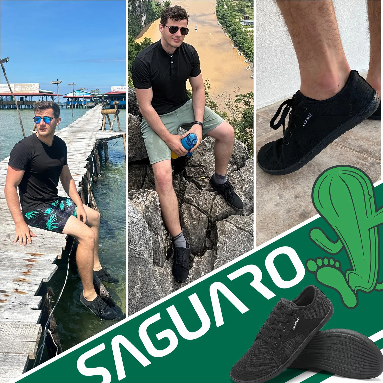 SAGUARO Luck I Minimalistas Zapatillas Unisex Barefoot 36-48