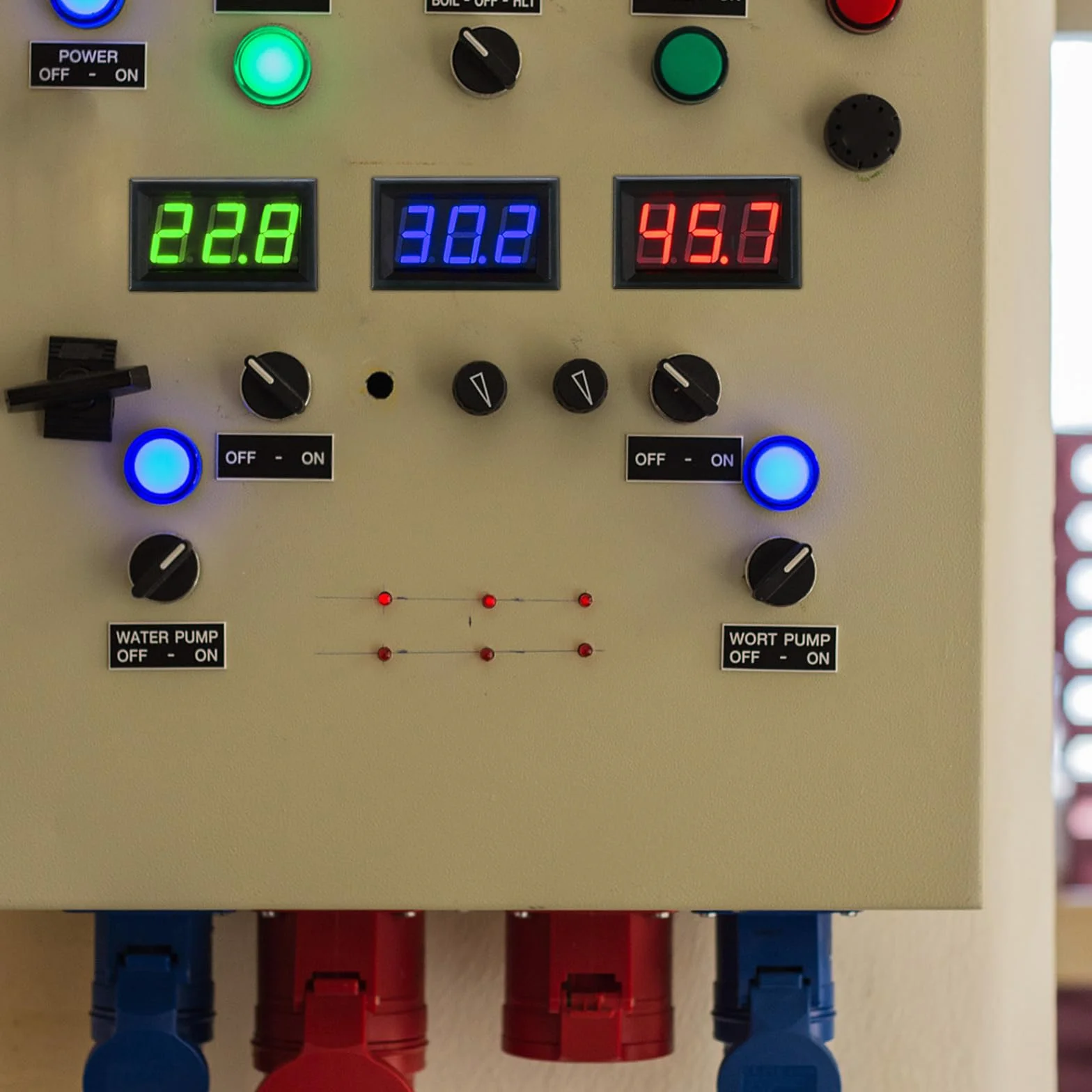 Termómetro Digital 12V con Sonda LED para Congelador Refrigerador Acuario, Azul