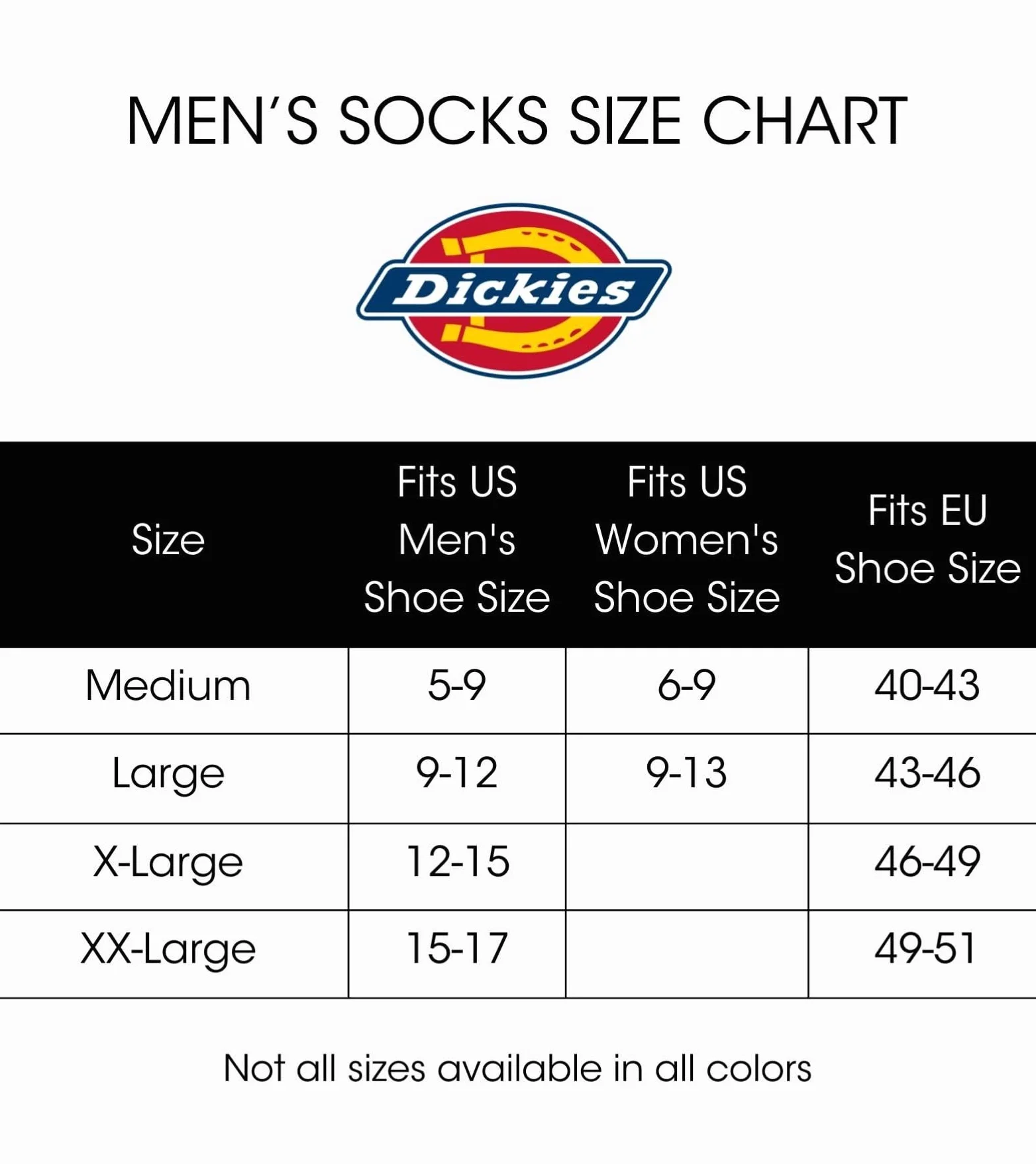 Dickies Calcetines de Compresión Ligeros Y Cómodos Sobre La Pantorrilla Calcetines Hombre (Pack de 2)