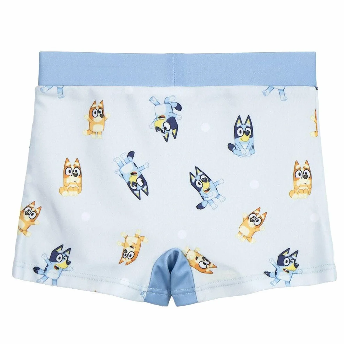 Bañador Boxer para Niños Bluey Azul Claro