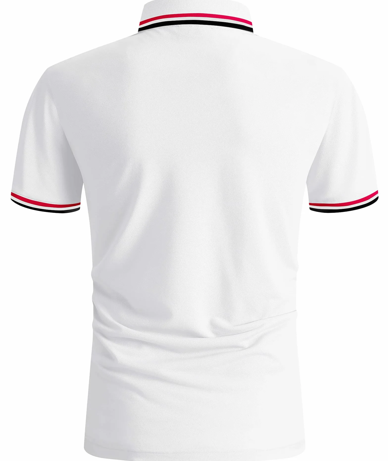 SwissWell 3 Piezas Polo Hombre Manga Corta Golf Verano
