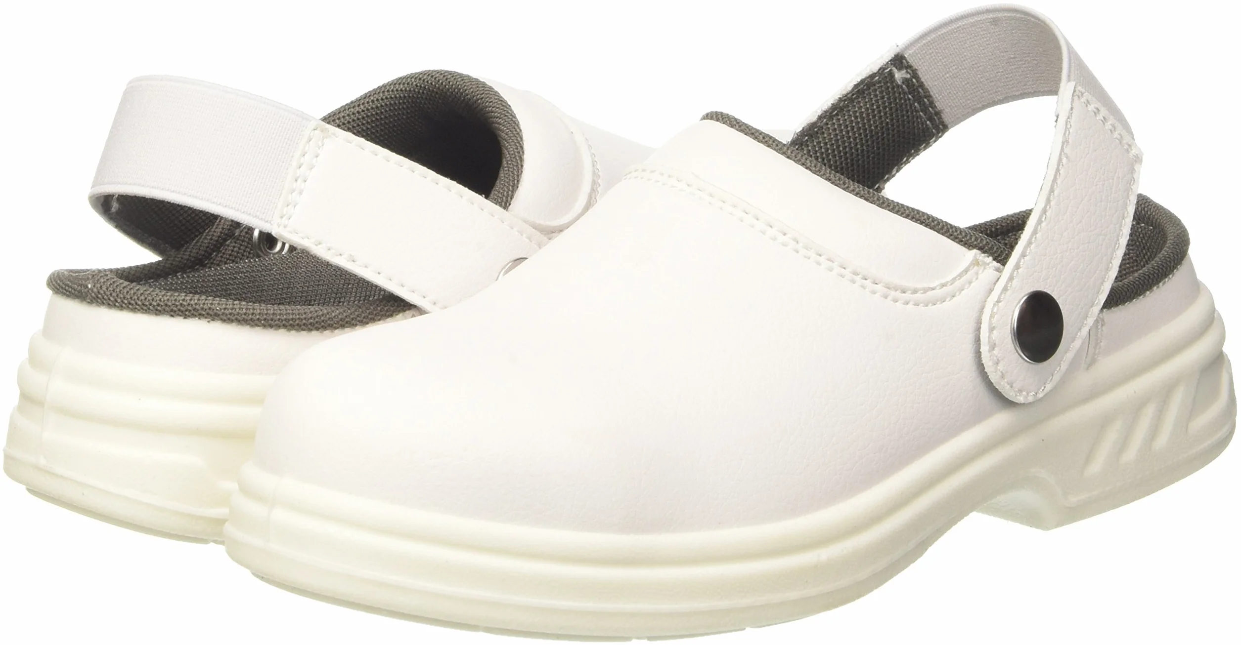 Portwest Zueco De Seguridad Steelite Sb Ae Wru, Tamaño: 36, Color: Blanco, FW82WHR36