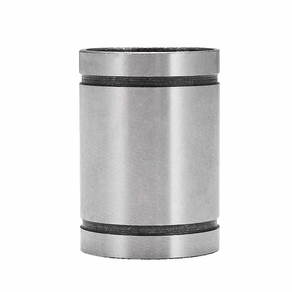 Bujes de rodamiento de bolas lineales LM12UU sellados de goma 12 mm diámetro interior