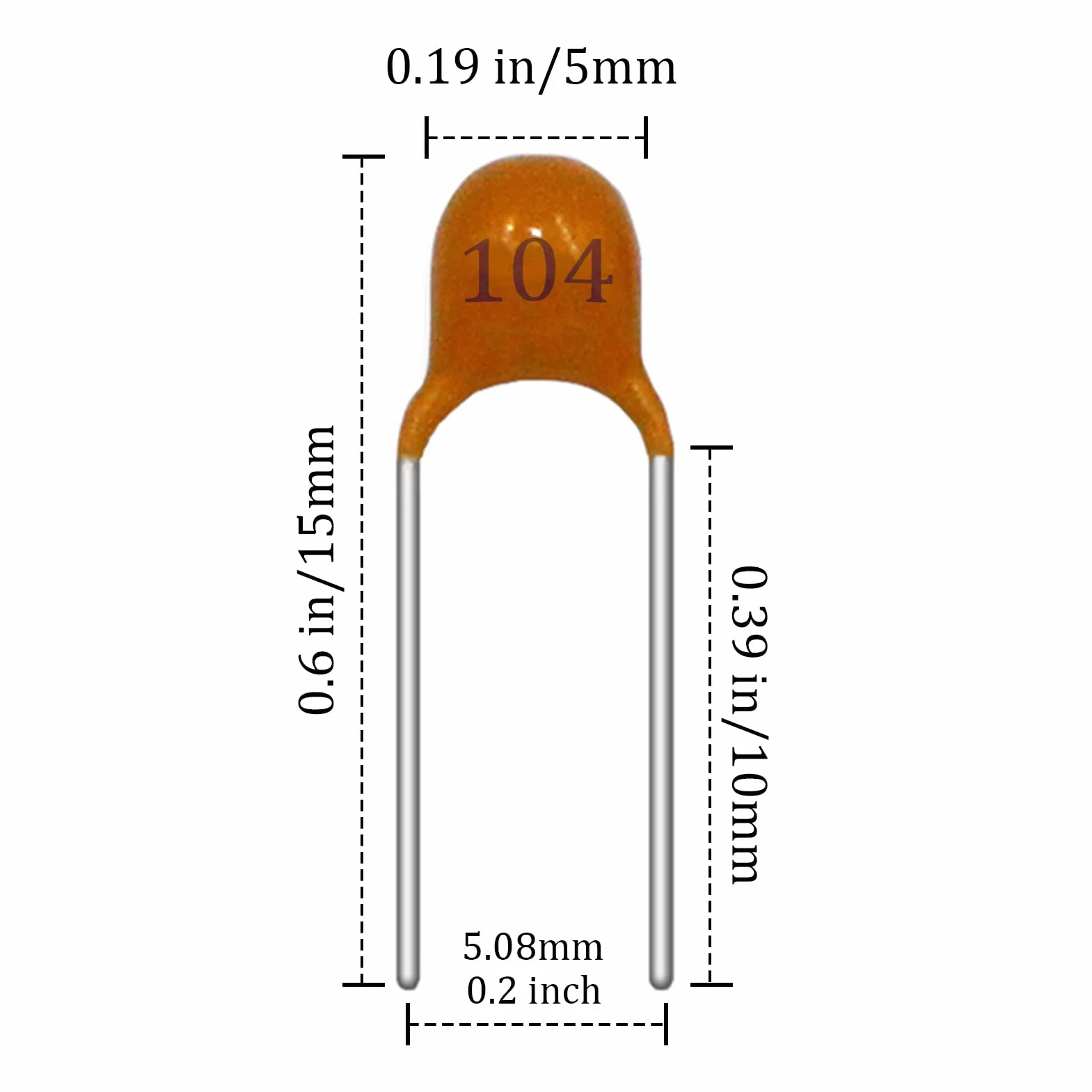 AUKENIEN 600 piezas Kit surtido de Condensador Cerámico uF nF Condensadores Electroliticos 10pF a 100nF