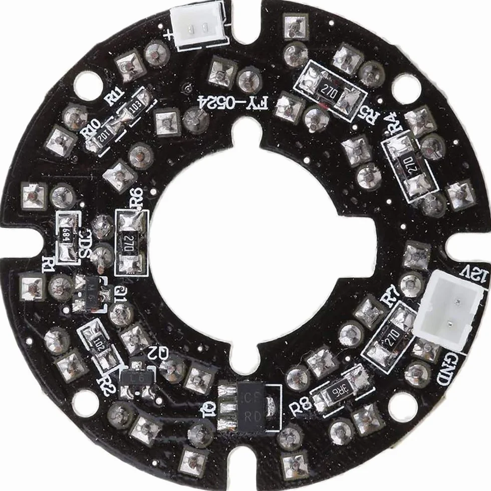 POFET 24 IR LED 850nm módulo placa cámara vigilancia