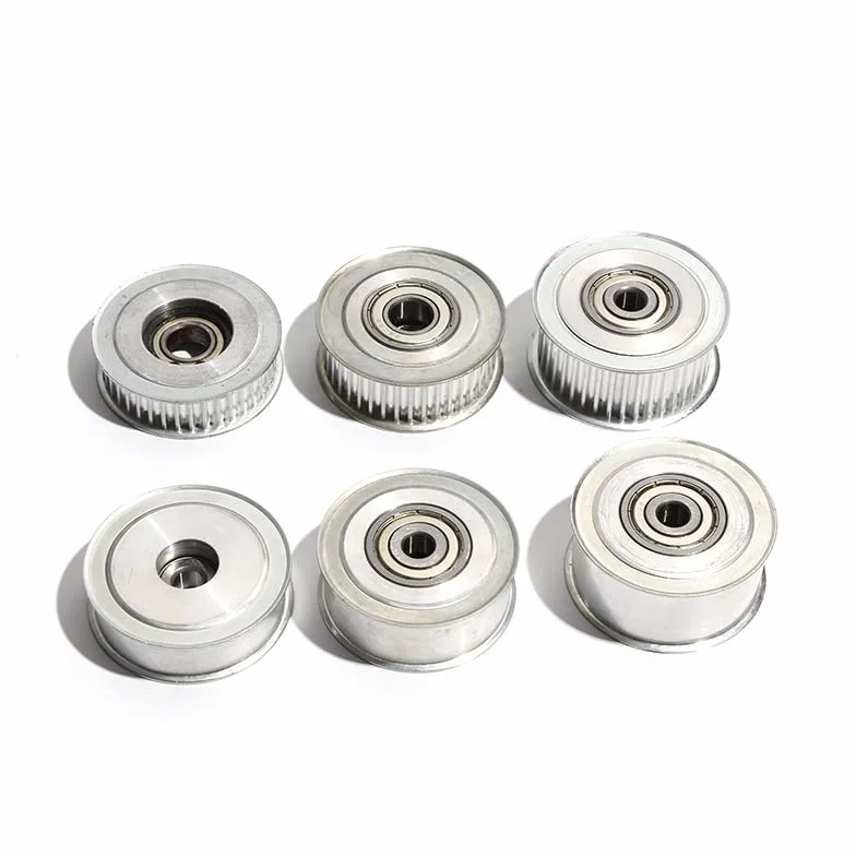 Polea loca HTD 5M-40T 16/21/27mm ancho correa 10/12/15/20/25/30mm diámetro interior 12mm con dientes 16mm