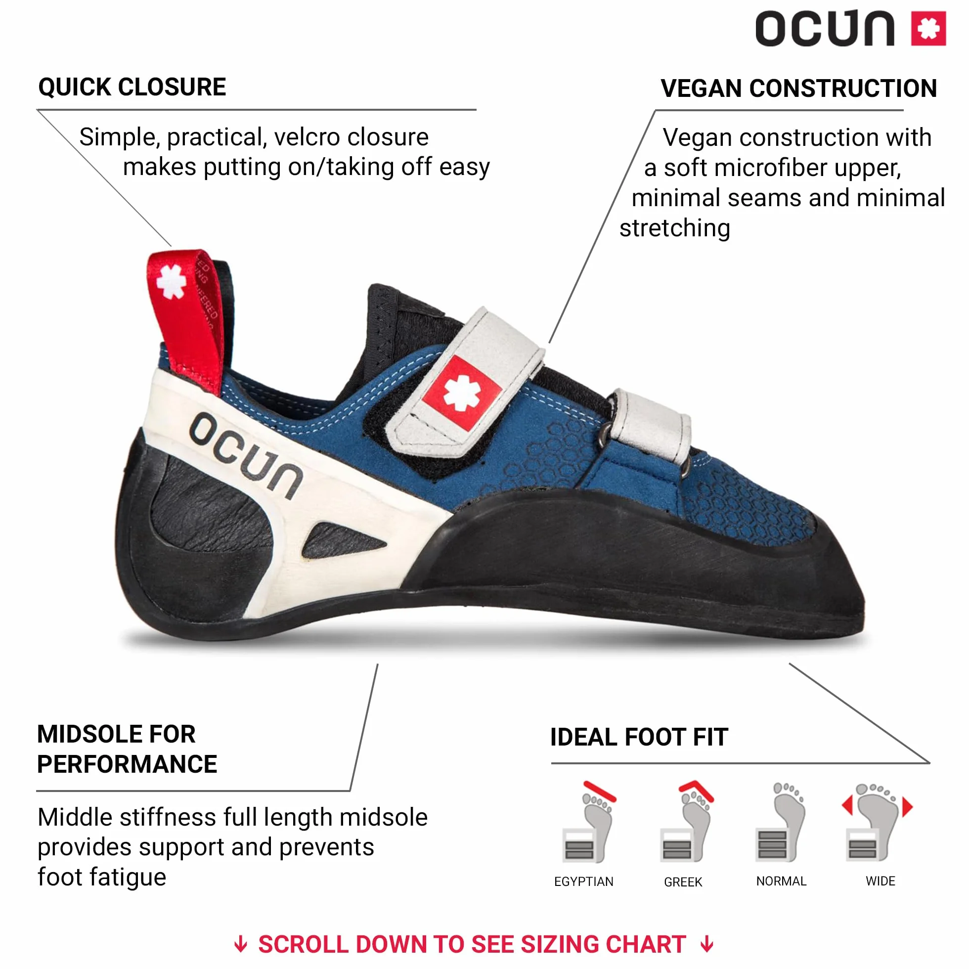 Ocun Advancer Qc Ballet Flat Hombre