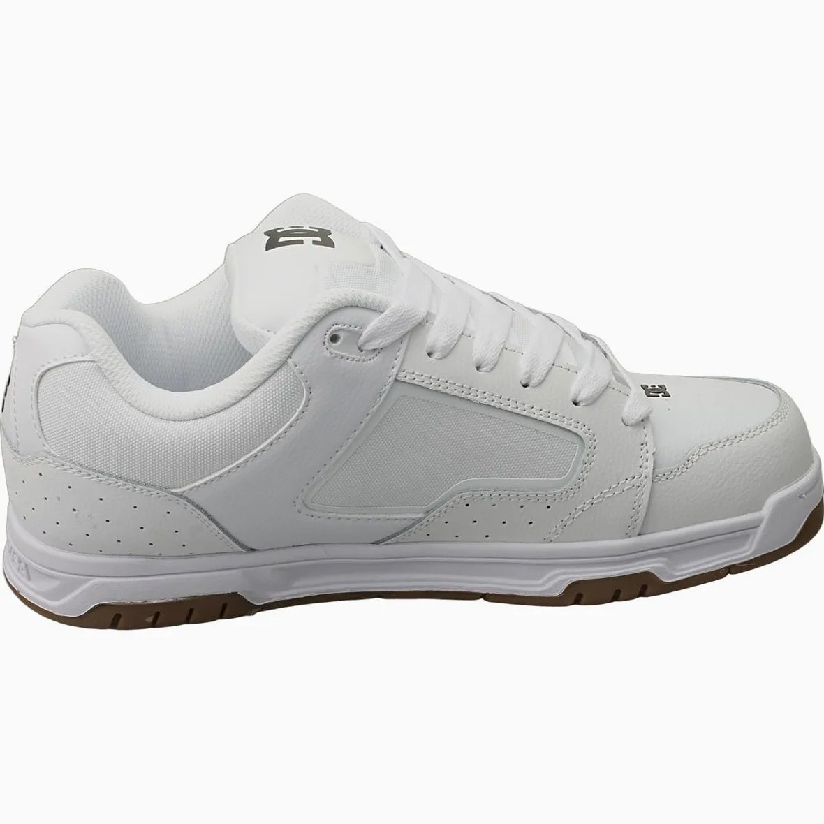 DC Shoes Coiler - Zapatillas de skate para hombre, color blanco/negro/chicle