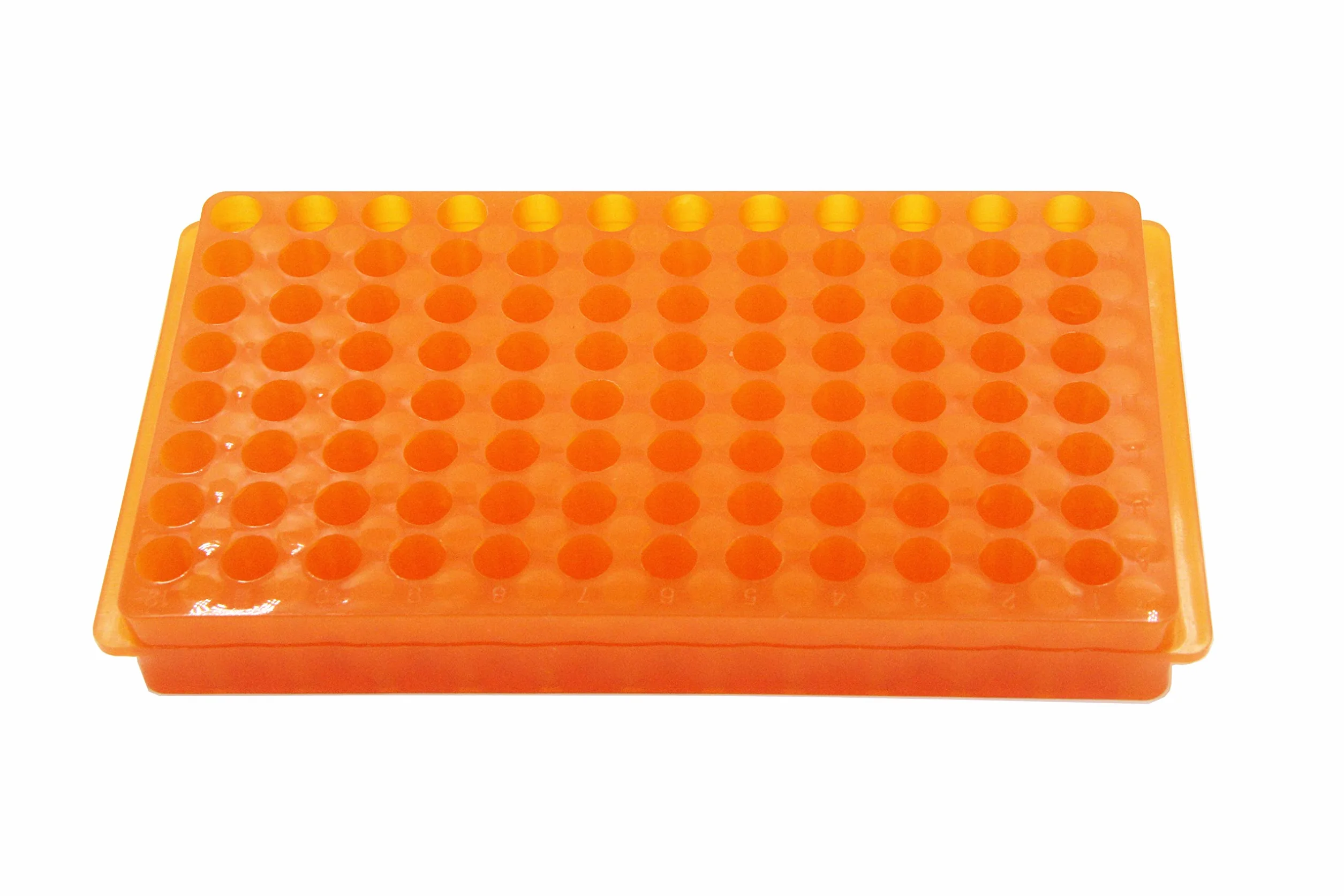 Gradilla Doble Panel 96 Posiciones para Tubos de Microcentrífuga 0,2-1,5 ml Polipropileno Laboratorio