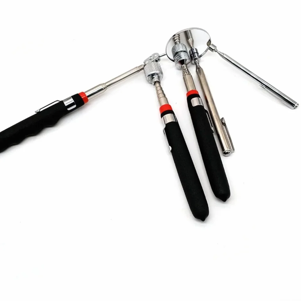 Espejo plegable con luces LED para dentistas y mecánicos