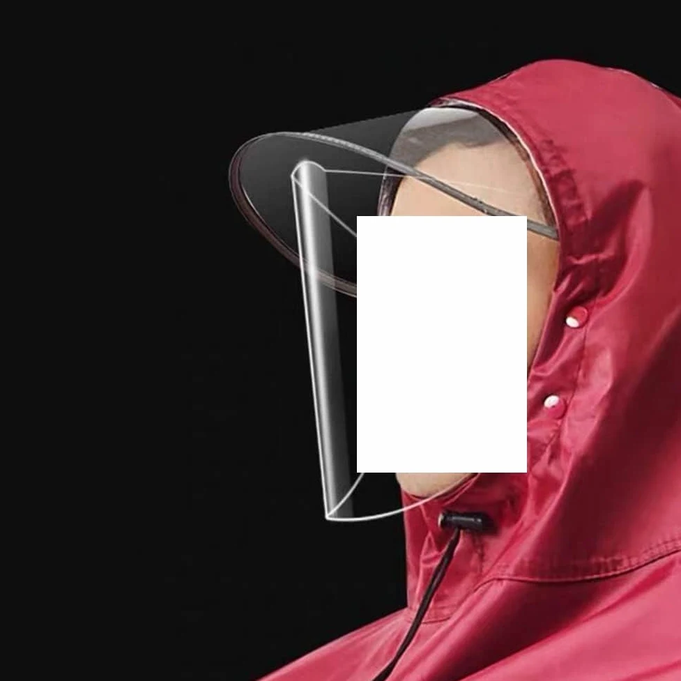 Poncho impermeable con capucha for lluvia, Poncho de lluvia for triciclo de motocicleta de gran tamaño, impermeable grueso, Poncho for triciclo de bicicleta eléctrica individual/doble ( Color : Navy b