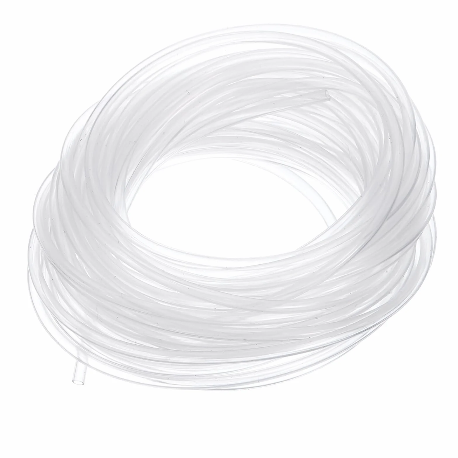 QUARKZMAN Tubo Flexible de Silicona 1.5mm ID x 2mm OD 5m Transparente Alta Resistencia Temperatura Acuaponía Manguera Aire Riego