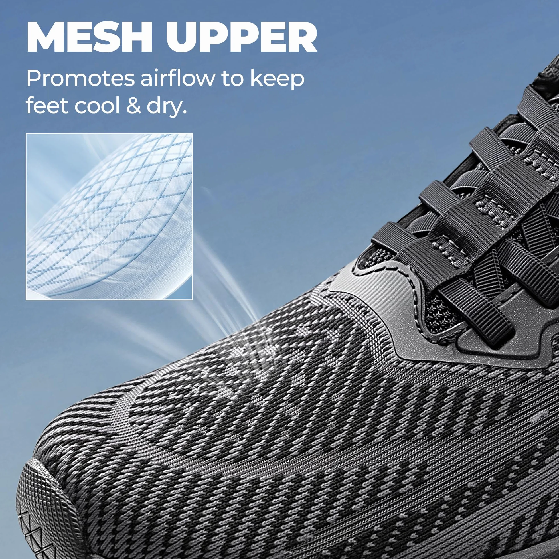 ALLSWIFIT Zapatillas de senderismo para mujer, sin cordones, con cojín manos libres, para correr, tenis, SwiftPlush antideslizantes, cómodas, para entrenamiento, gimnasio, atléticas, a la moda