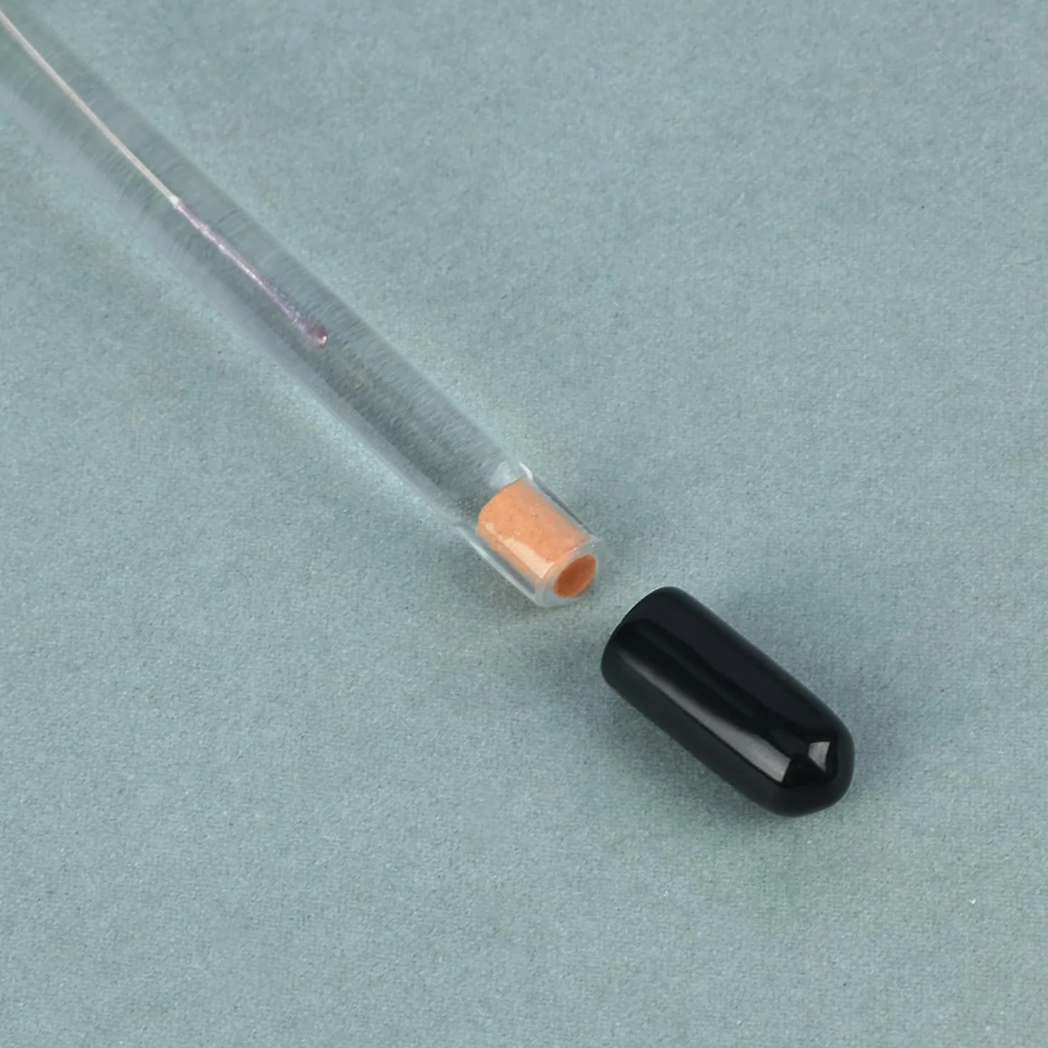 Electrodo de Referencia de Cloruro de Plata Saturado 6x65 mm Ag/AgCl para Análisis Electroquímico