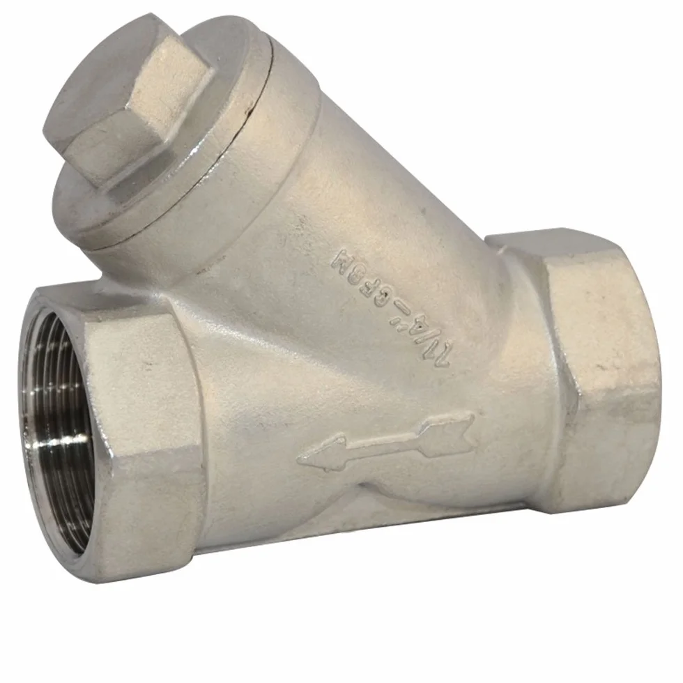 Válvula Colador Wye 1-1/4" Acero Inoxidable CF8M