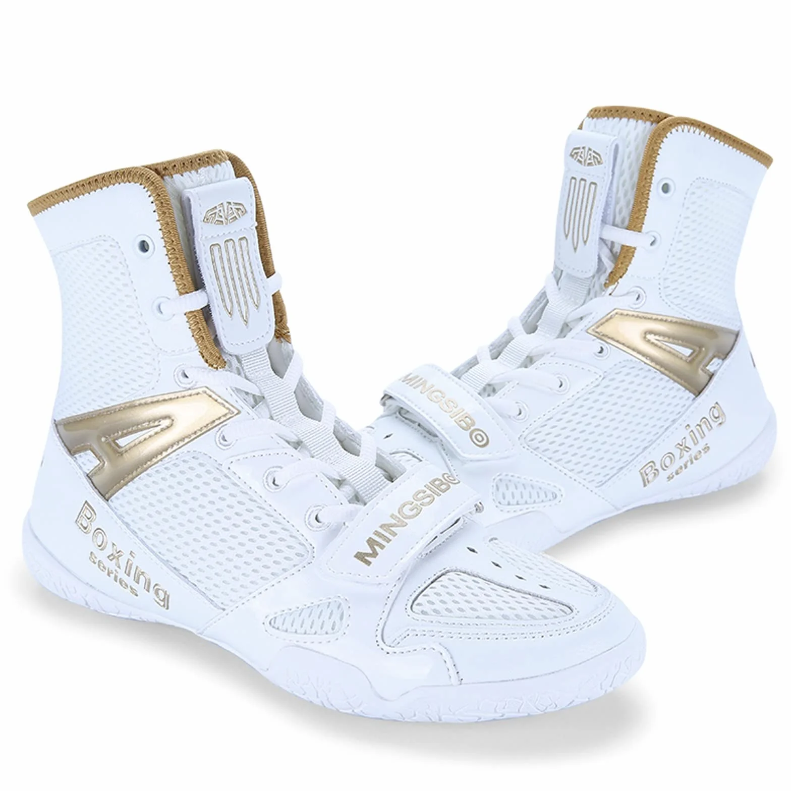 BoxenSchuhe Herren Deep Squat Wrestling Combat Boxers Trainer Transpirable Botas Reductores