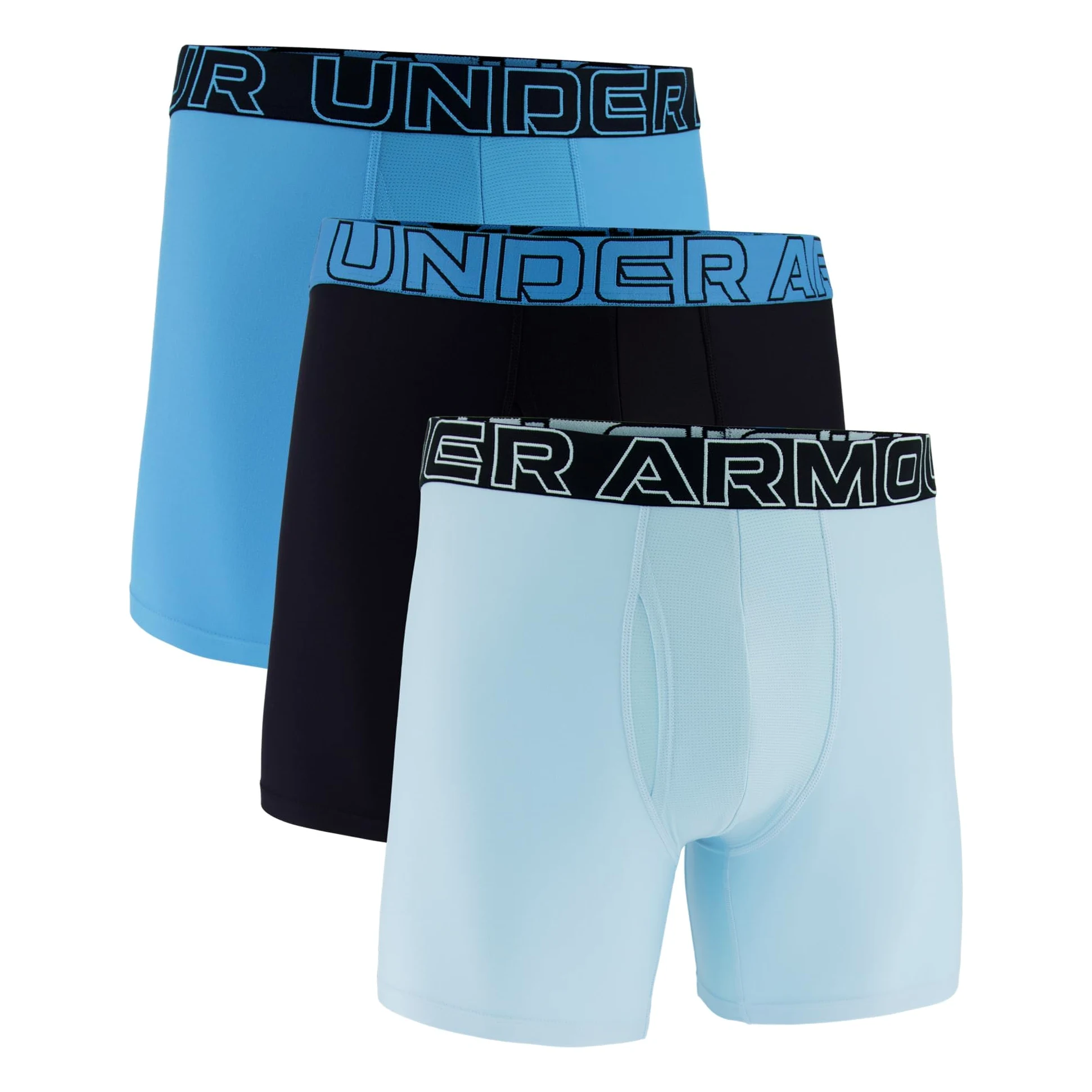 Under Armour Multi-Pack Performance Tech Boxerjock Brief, 6" Inseam, All-Day Comfort & Soft Ropa Interior de Hombres Niños (Pack de 3)