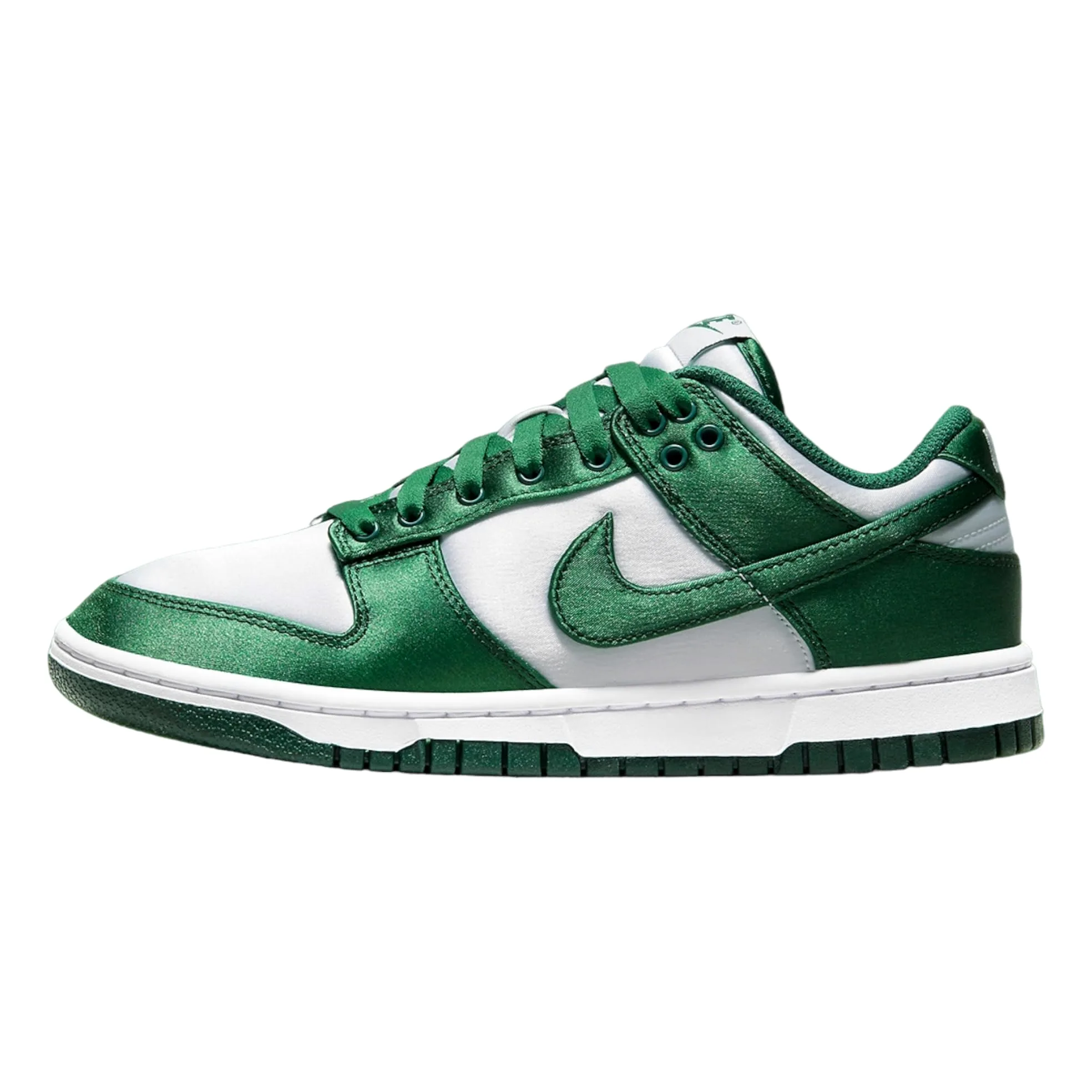 Nike W Dunk Low - Tenis de Baloncesto para Mujer, Equipo Blanco y Verde, 38 EU
