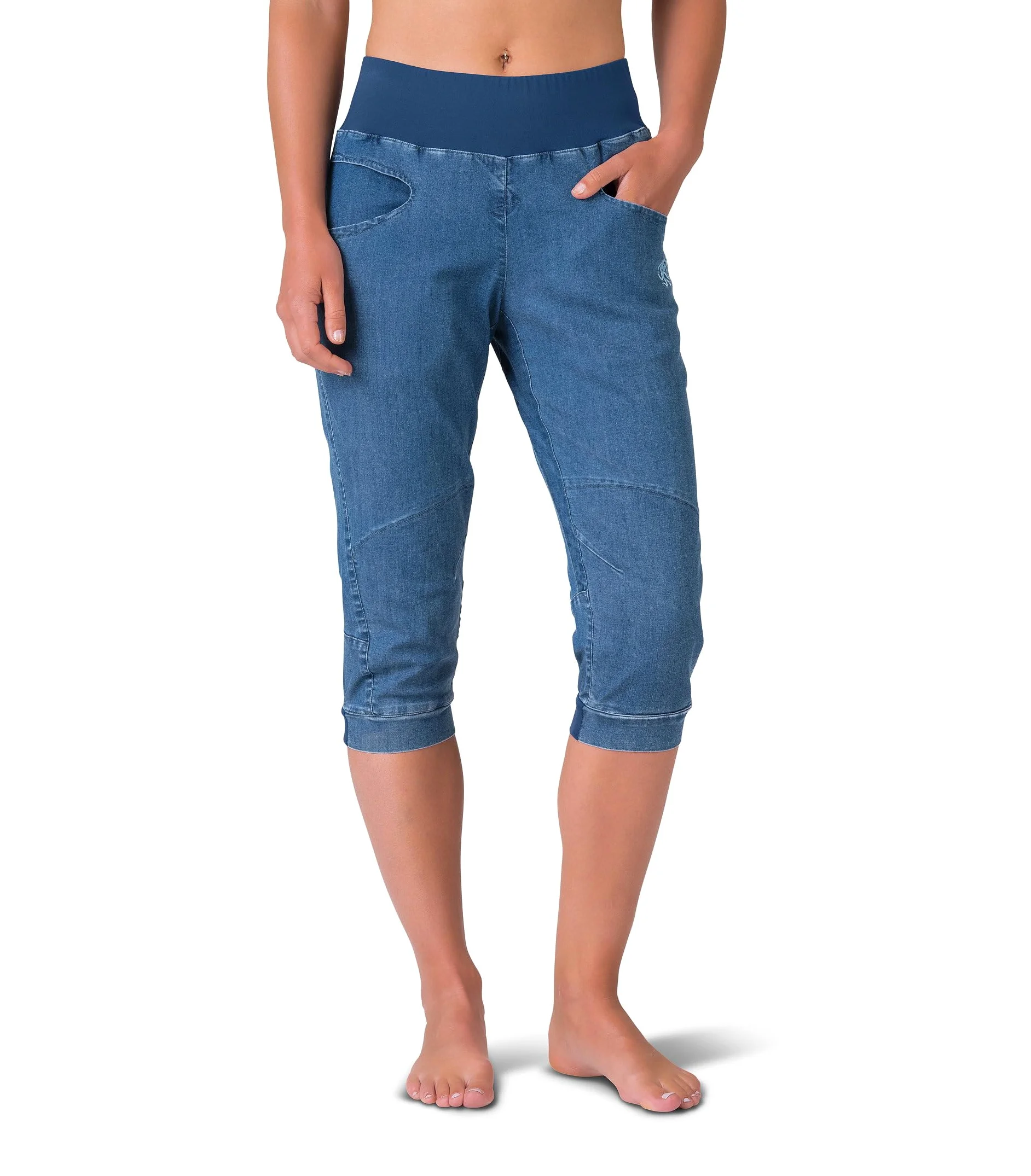 Rafiki Pantalón de Escalada Marca Modelo Chain Capri Denim 38