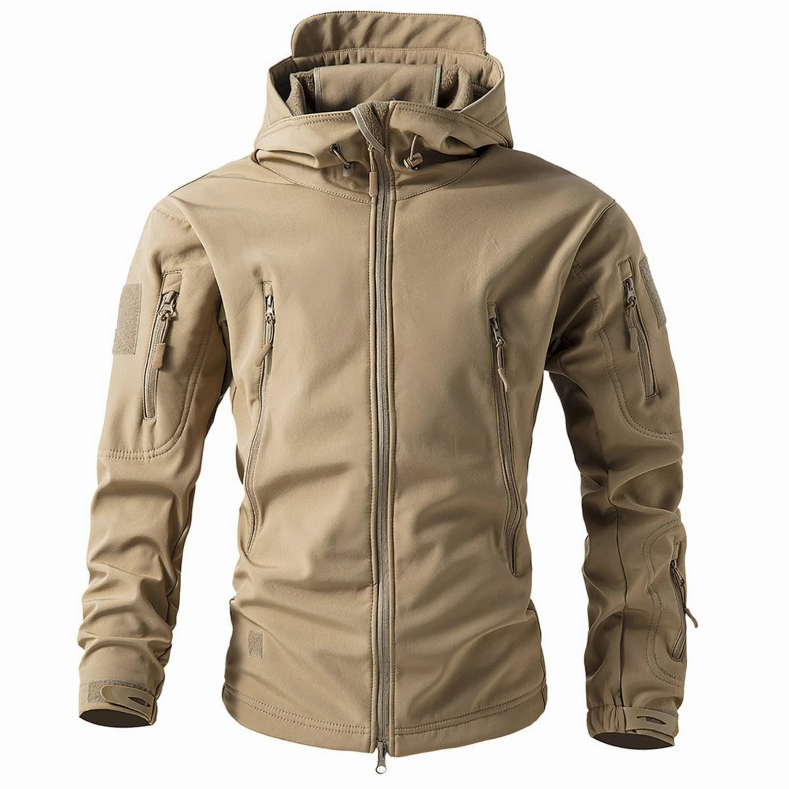 Generisch Chubasquero para hombre, impermeable, transpirable, chaqueta funcional para exteriores, senderismo, trekking, cortavientos, A32