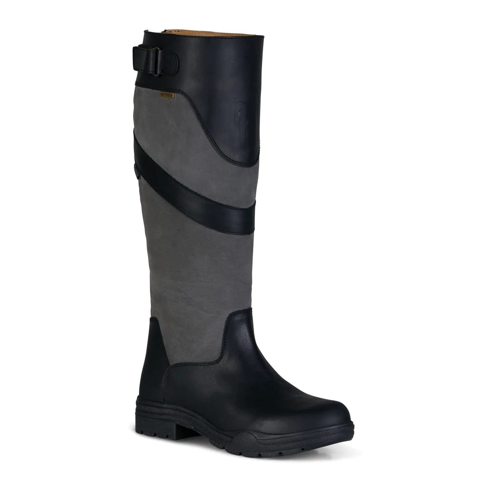 HORZE Waterford Country Botas - Negro/Gris - 9