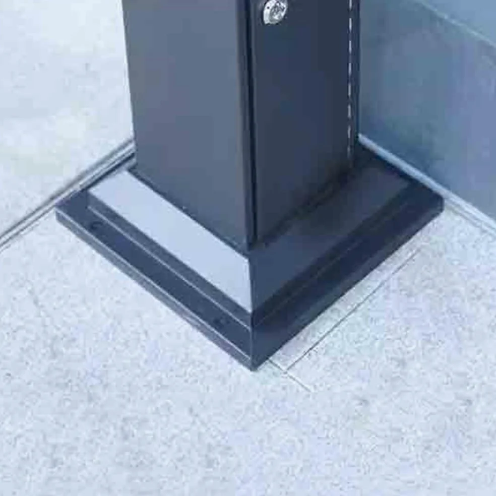 cenicero al Aire Libre Ceniza de Acero Inoxidable Negro for Hotel, for Recoger Colillas de Cigarrillos, extintor Vertical, for Exteriores cenicero