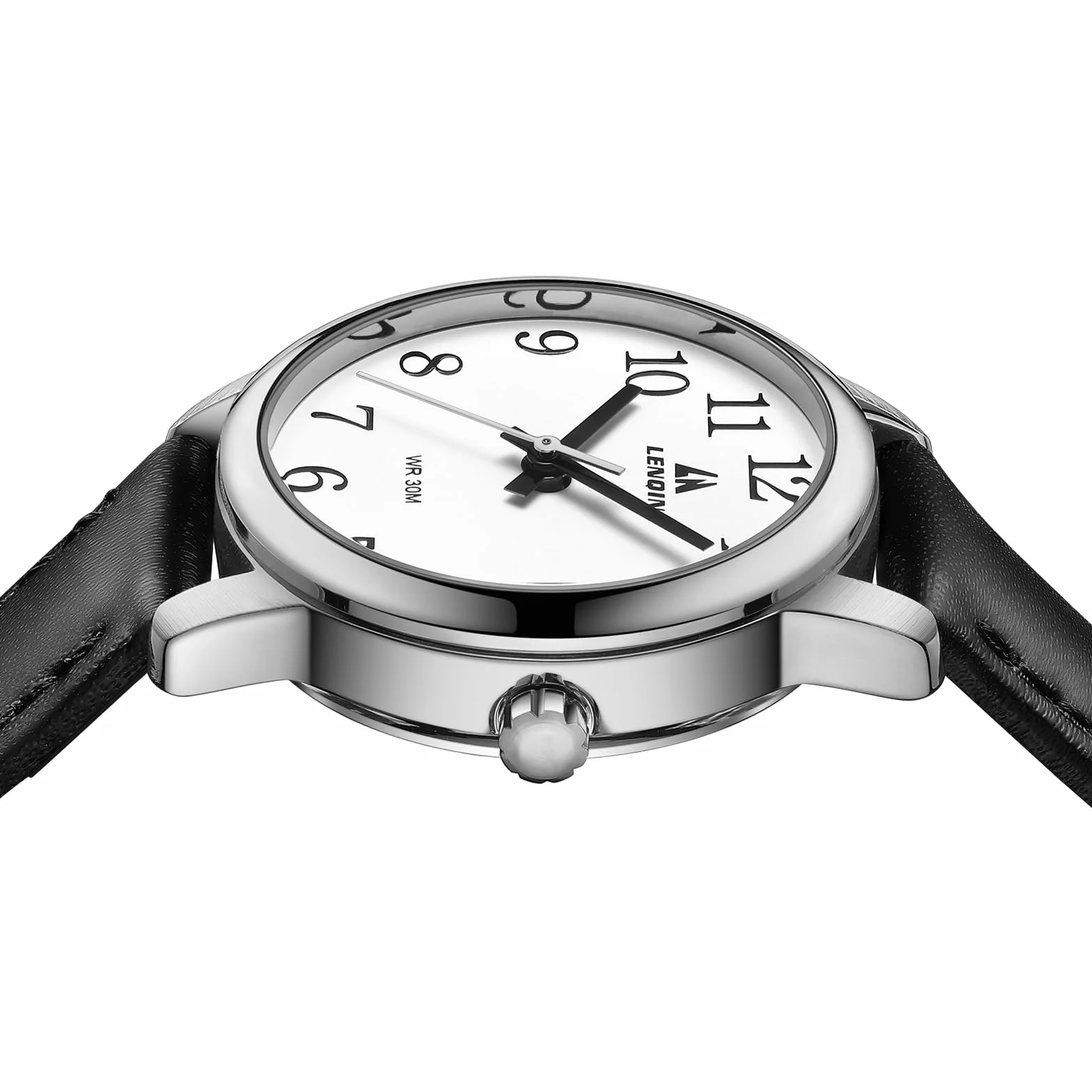 LN LENQIN Relojes Mujer Reloj De Cuarzo Analógicos para Muje Relojes De Pulsera Impermeables para Mujer con Correa De Cuero