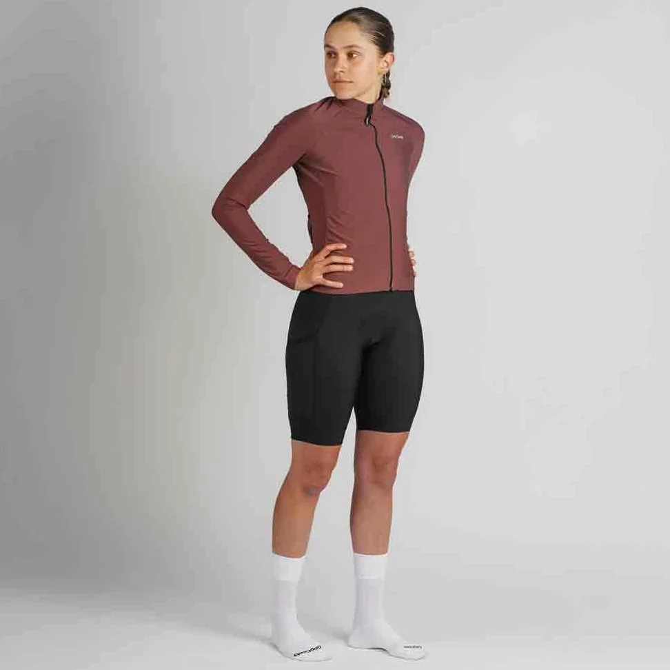 GripGrab PACR - Maillot de Ciclismo para Mujer, Manga Larga, térmico, para Ciclismo de montaña, de Manga Larga