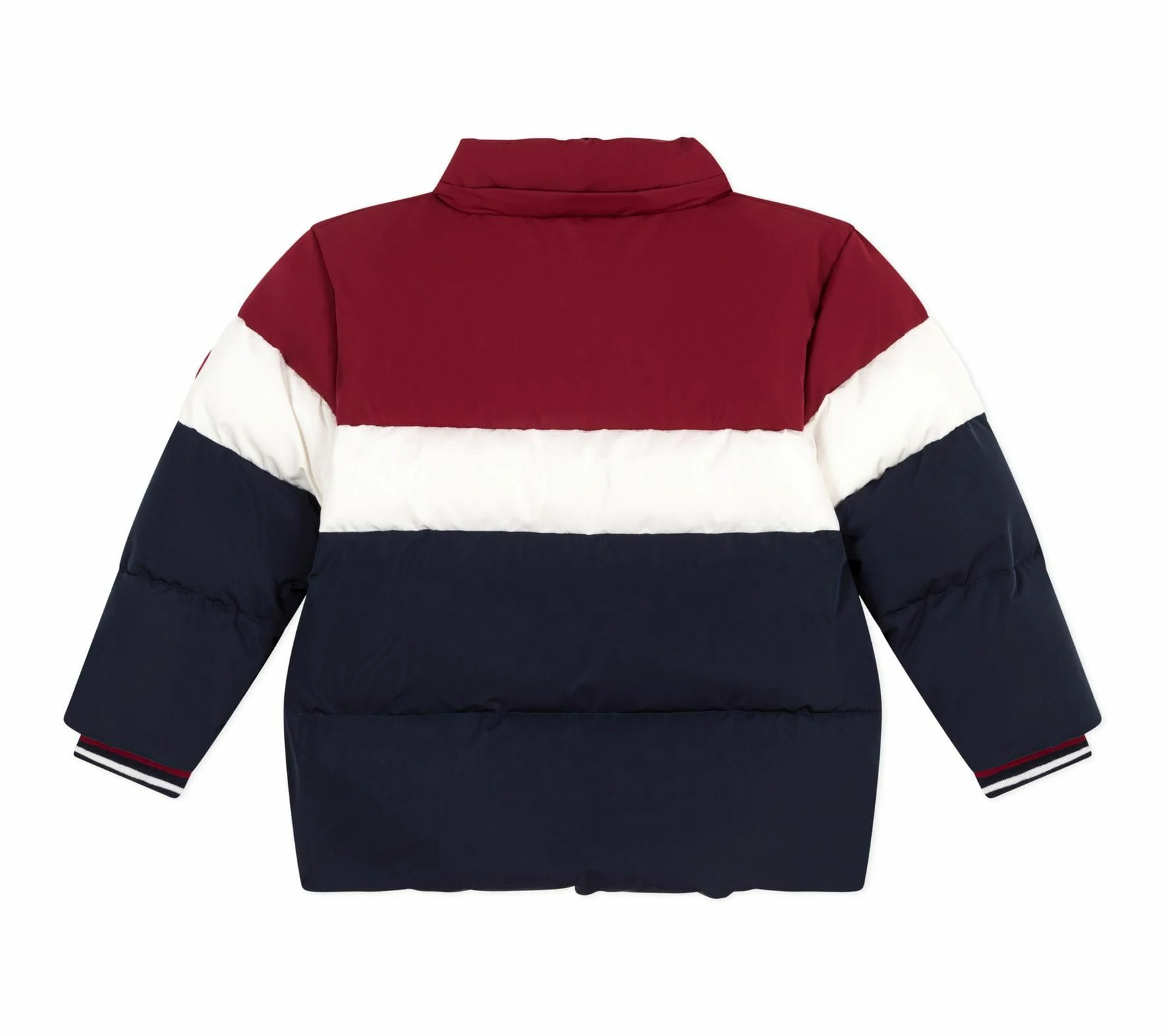Petit Bateau Petit Bateau Chaqueta De Plumas Niño Sólido Colorblock, Smoking Multico, 12 Años