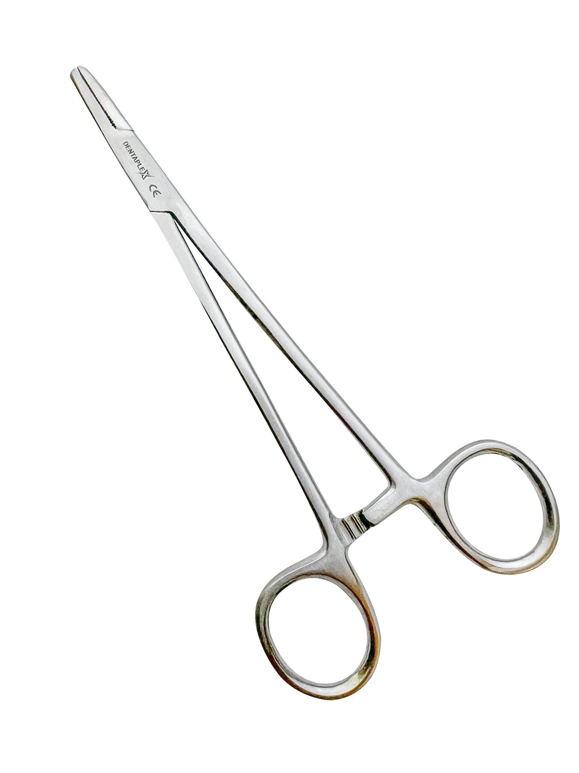 Pinzas de bloqueo automático, abrazadera de perforación de sutura, herramienta quirúrgica veterinaria