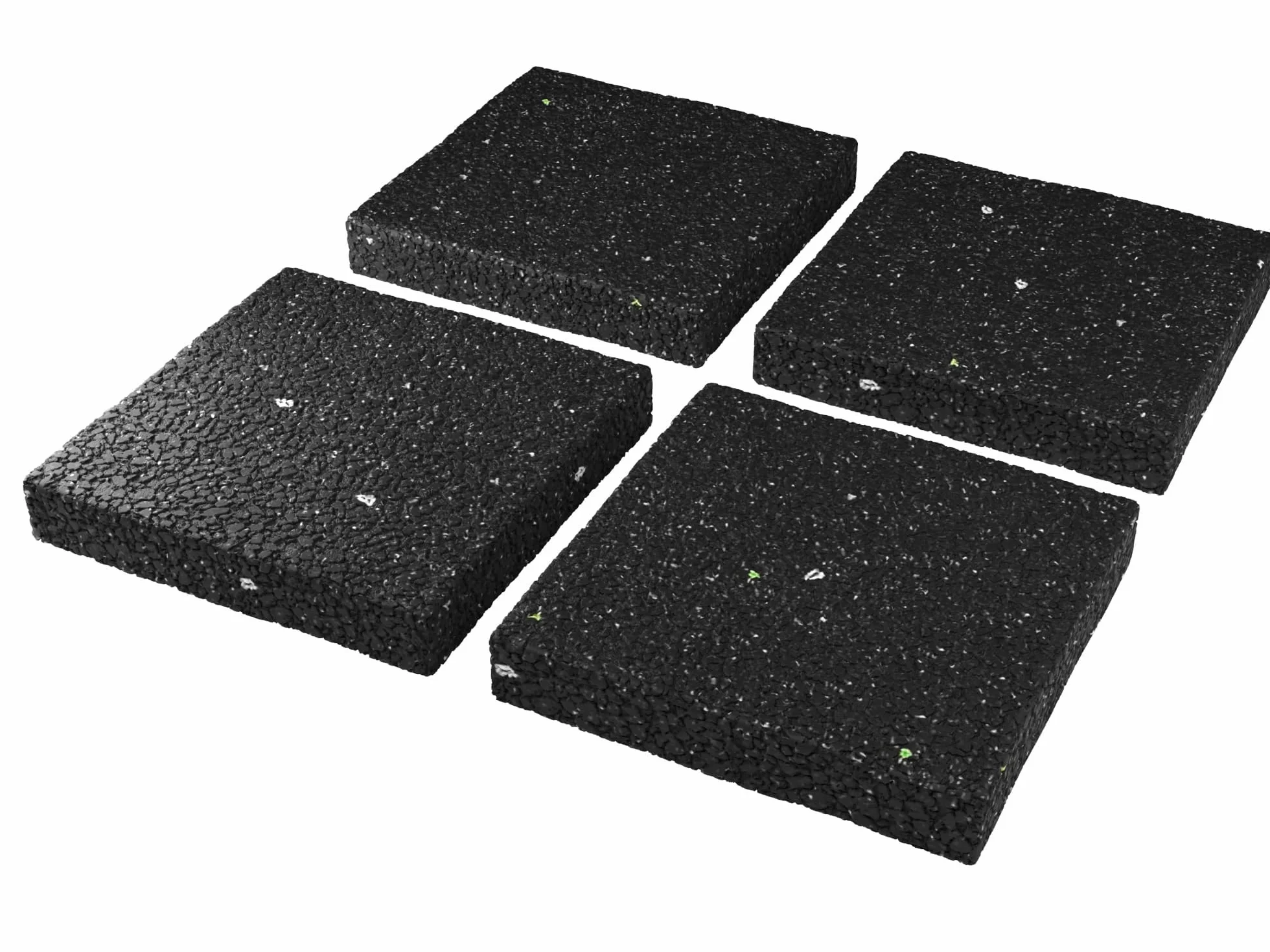 Almohadillas de Goma Antivibraciones 4 Piezas XXL para Lavadoras y Secadoras Soportes Seguros 9x9x1 cm