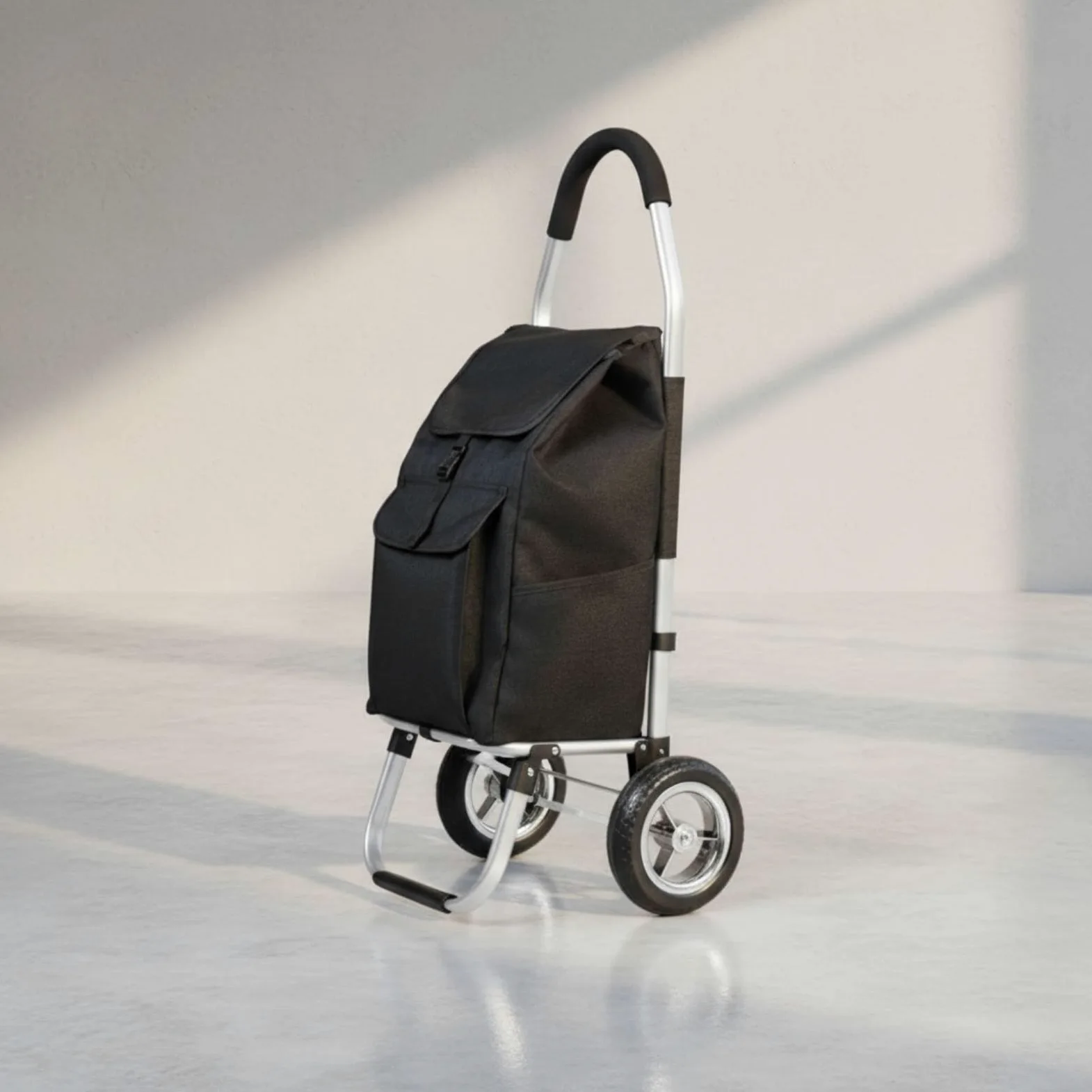 Gralara Carro Plegable Plegable de Aluminio Ligero Carro de la con Bolsa Gran Capacidad Transporte para Viaje
