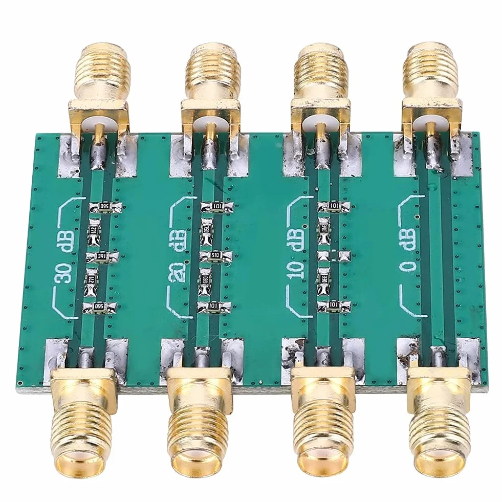 Atenuador Fijo RF DC-4.0GHz SMA Doble Cabeza Hembra para Módulos