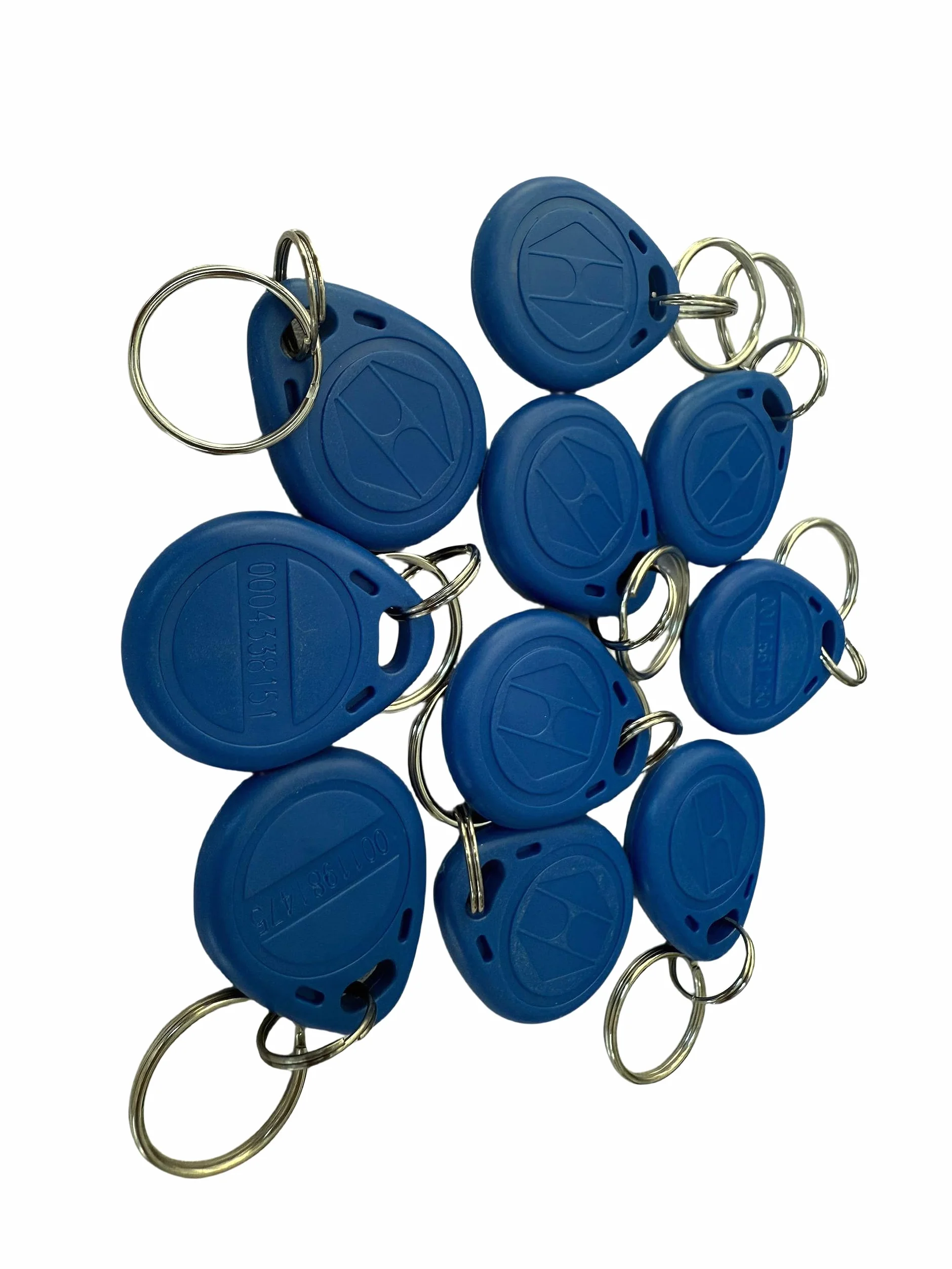 YARONGTECH Llaveros de proximidad RFID 125 kHz azul – Token – Llavero – Etiqueta – Llave de tarjeta