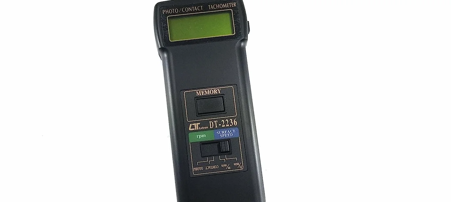 Lutron DT-2236 Tacómetro digital electrónico con certificado de calibración