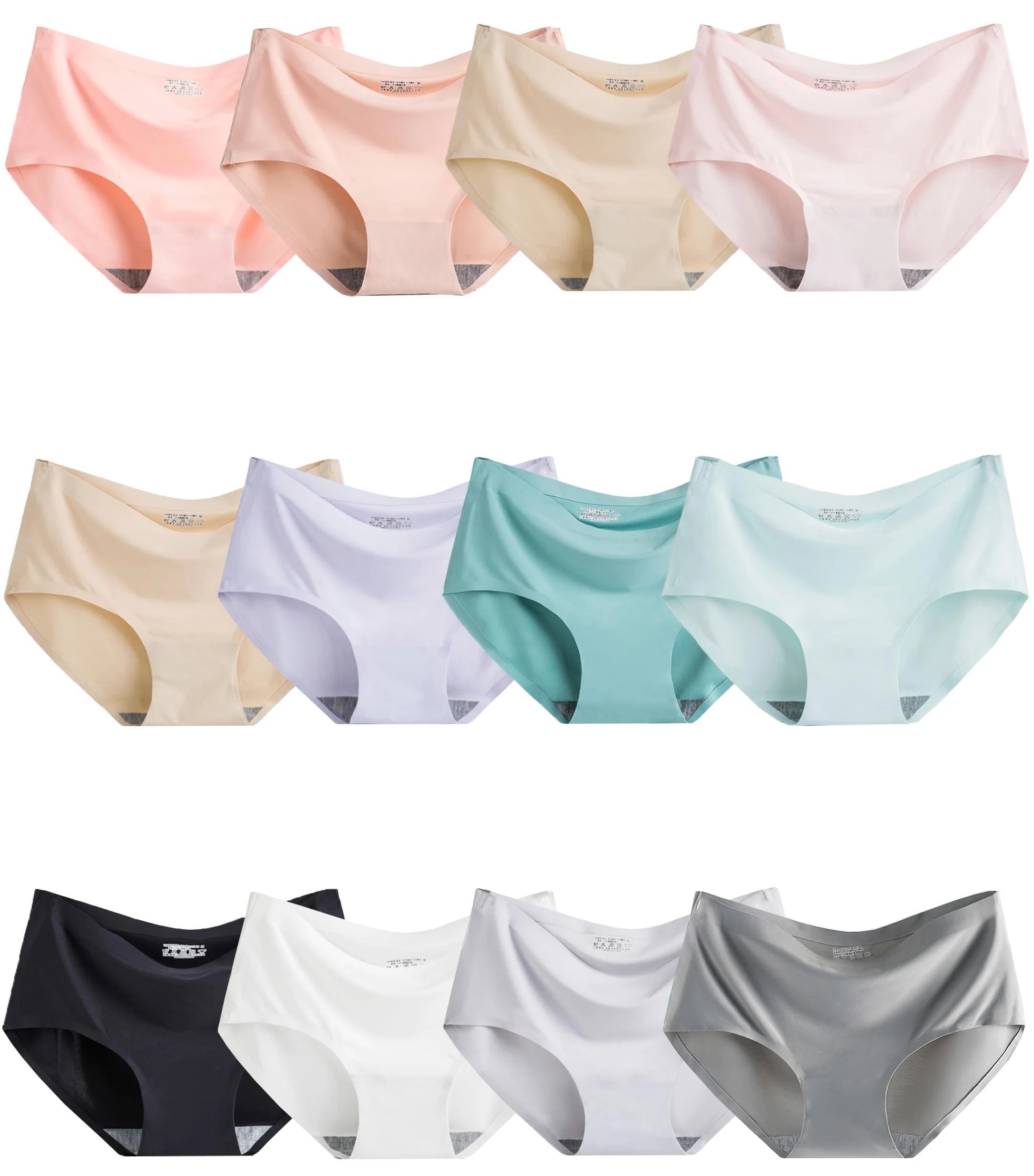 Ropa interior sin costuras para niñas adolescentes, ropa interior para niñas grandes, moda y cómoda, paquete múltiple