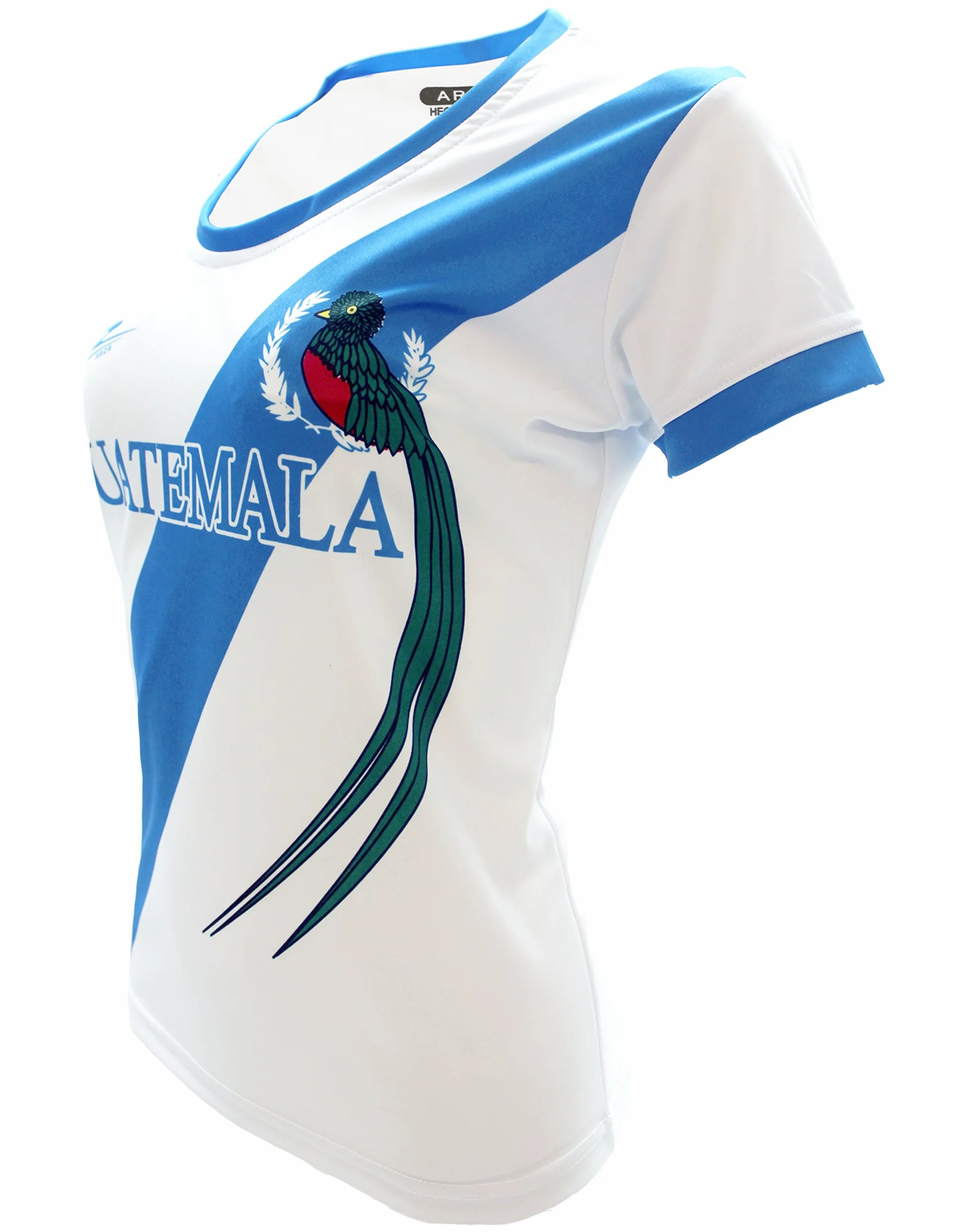Arza Sports Guatemala Slim - Camiseta de fútbol para mujer