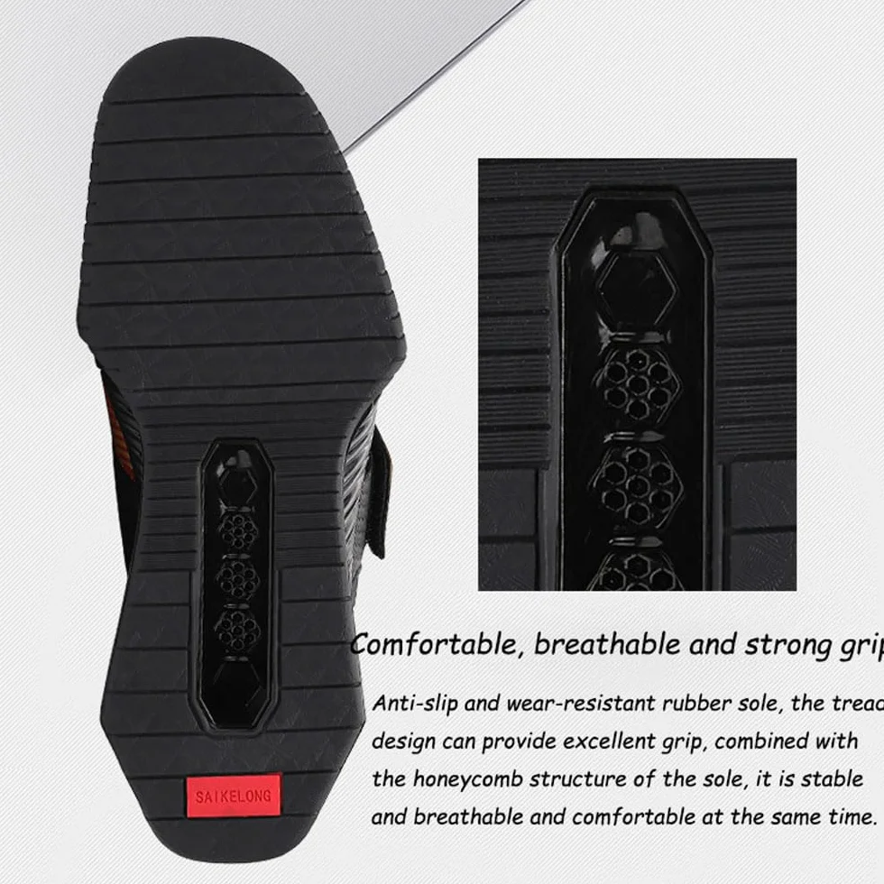 Zapatillas de Powerlifting para Entrenamientos Pesados,Zapatillas para Sentadillas para Hombre,Zapatillas de Halterofilia para Levantamiento de Potencia Culturismo,Trainer,Zapatos de Fitness,39-46 EU
