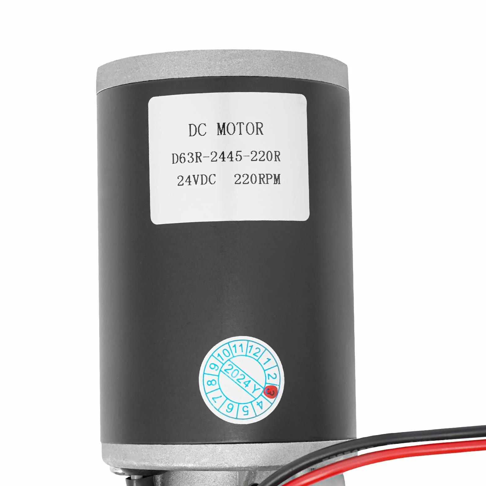 Motor de engranaje de 24 V CC, 45 W, alto par, limpiaparabrisas, engranaje síncrono eléctrico