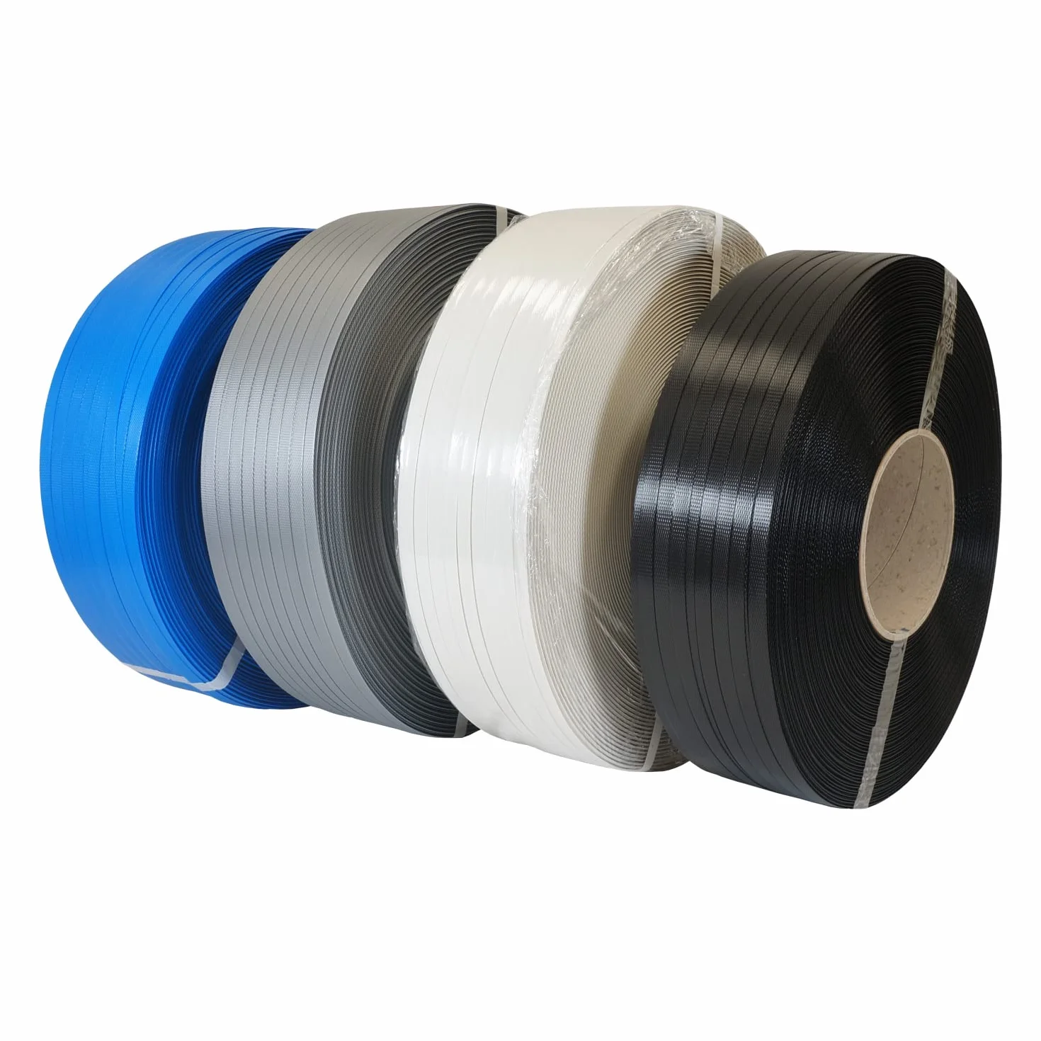 Cinta de fleje de polipropileno PP 13 mm x 0,8 mm 150 mm 1200 m Negro