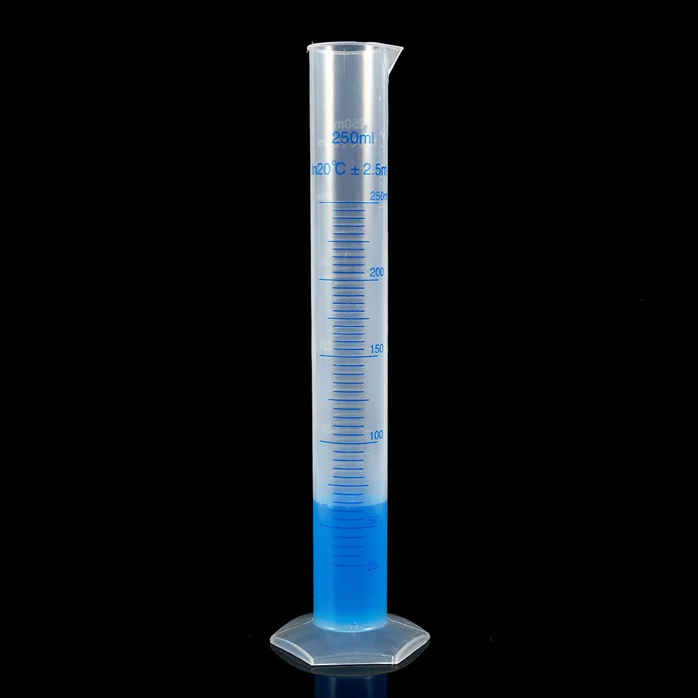 Cilindro Graduado de Plástico 250ml