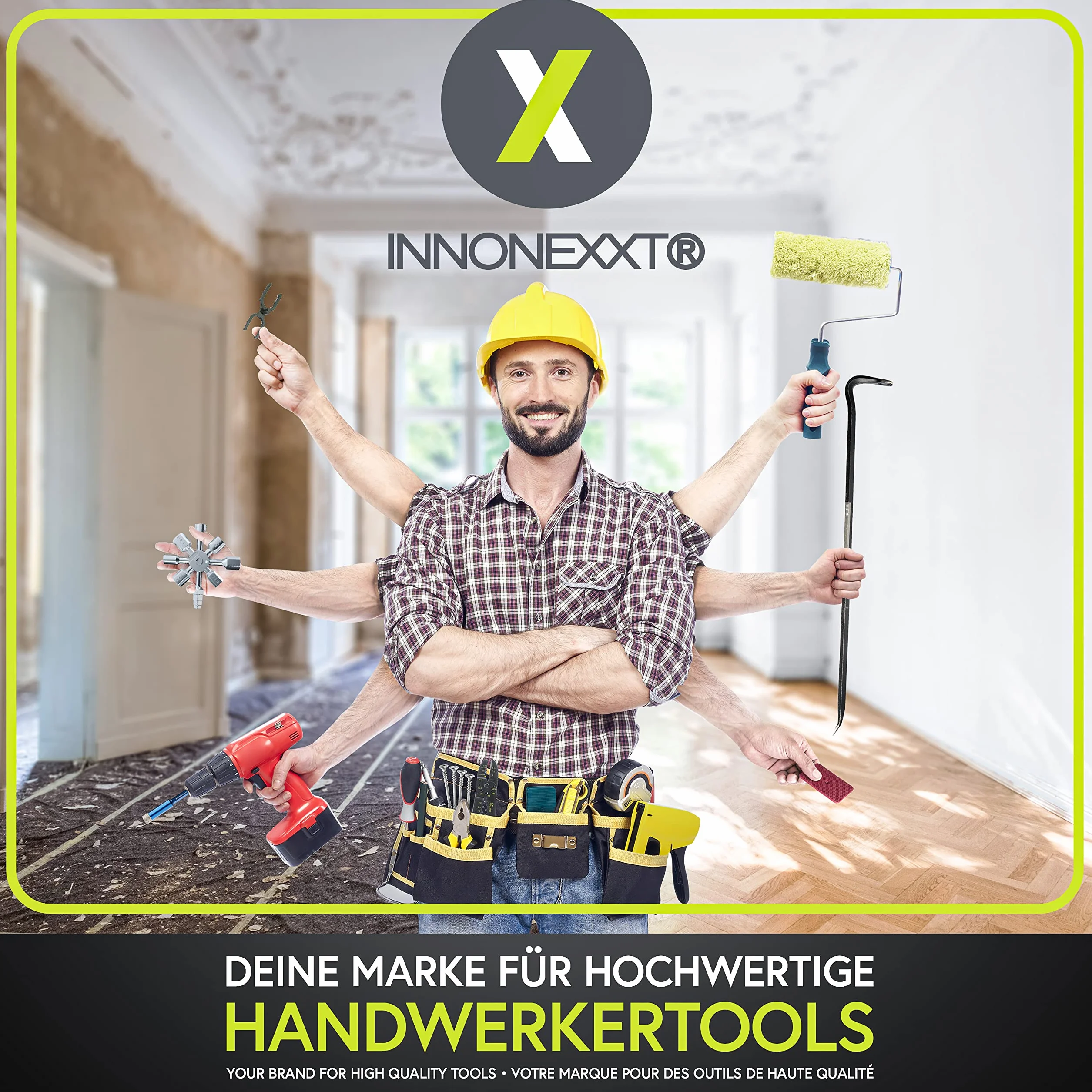 Prima Cuñas MIX 125 szt. - Cuñas de plástico de montaje para puertas y suelo