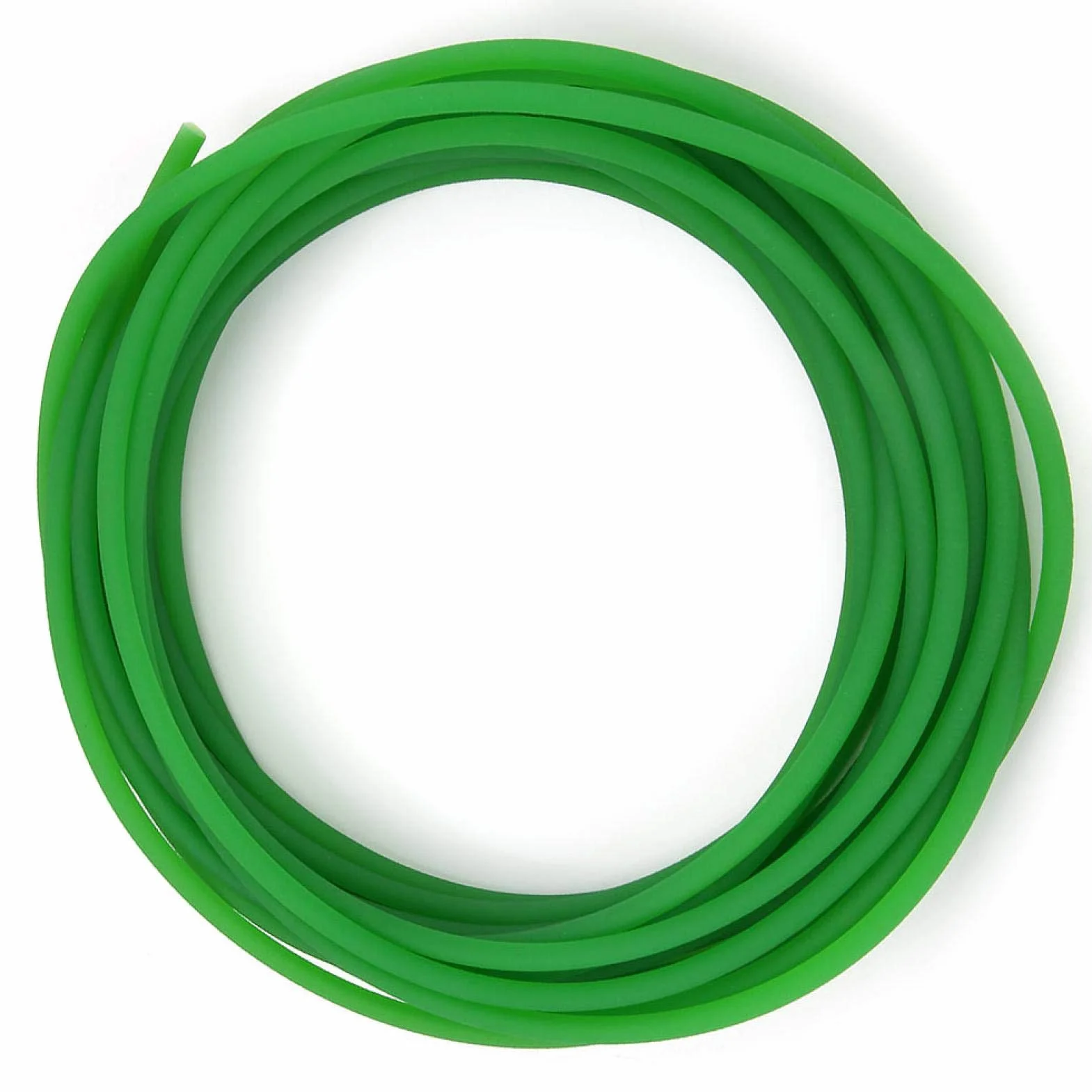 Ejoyous Correa Redonda de Poliuretano PU Verde 6mm 10m para Transmisión