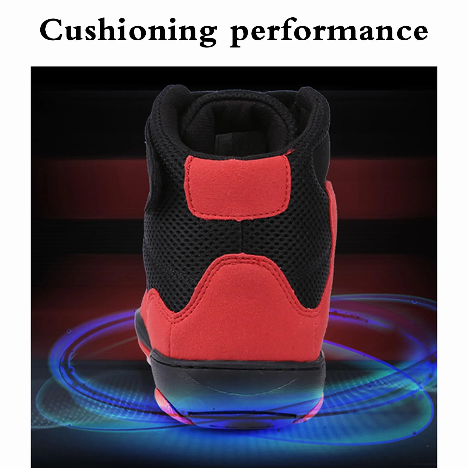 Botas Boxeo Mujer,Zapatillas De Deporte De Boxeo,Core Botas De Lucha,Comodidad Ligero,Respirable Antideslizante,con Malla Transpirable,para Fitness,Deportes,Sanda,CompeticióN,Entrenamiento