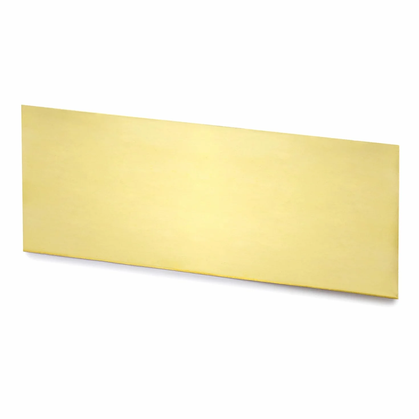 QWORK H62 Lámina de Latón 0.5 x 300 x 100 mm
